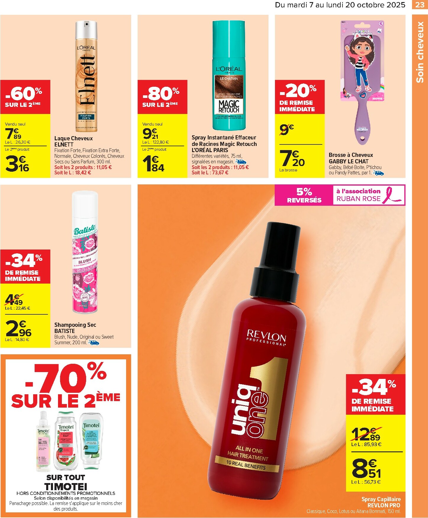 carrefour - Catalogue Carrefour - Toutes en Beauté valable du 07/10 au 20/10 - page: 25