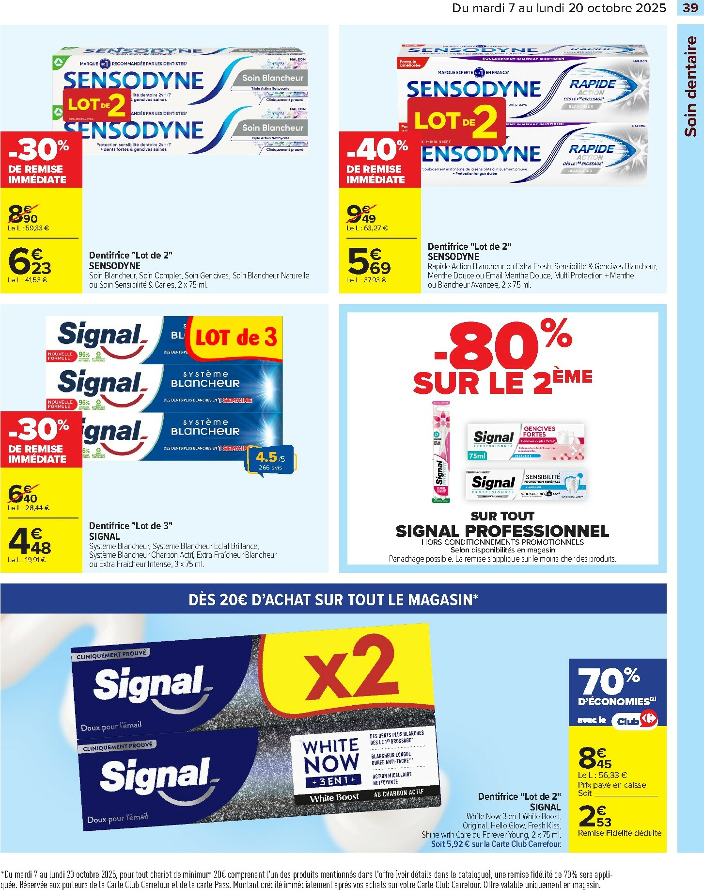 carrefour - Catalogue Carrefour - Toutes en Beauté valable du 07/10 au 20/10 - page: 45