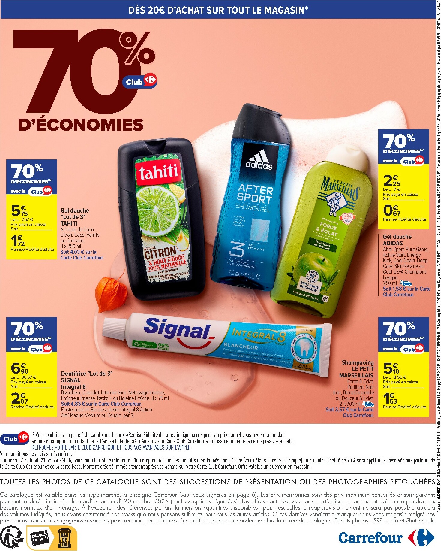carrefour - Catalogue Carrefour - Toutes en Beauté valable du 07/10 au 20/10 - page: 2