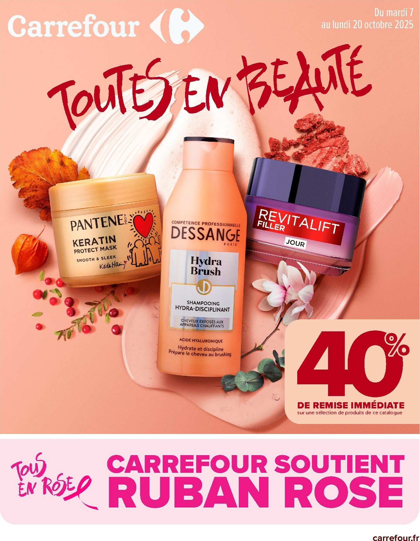carrefour - Catalogue Carrefour - Toutes en Beauté valable du 07/10 au 20/10