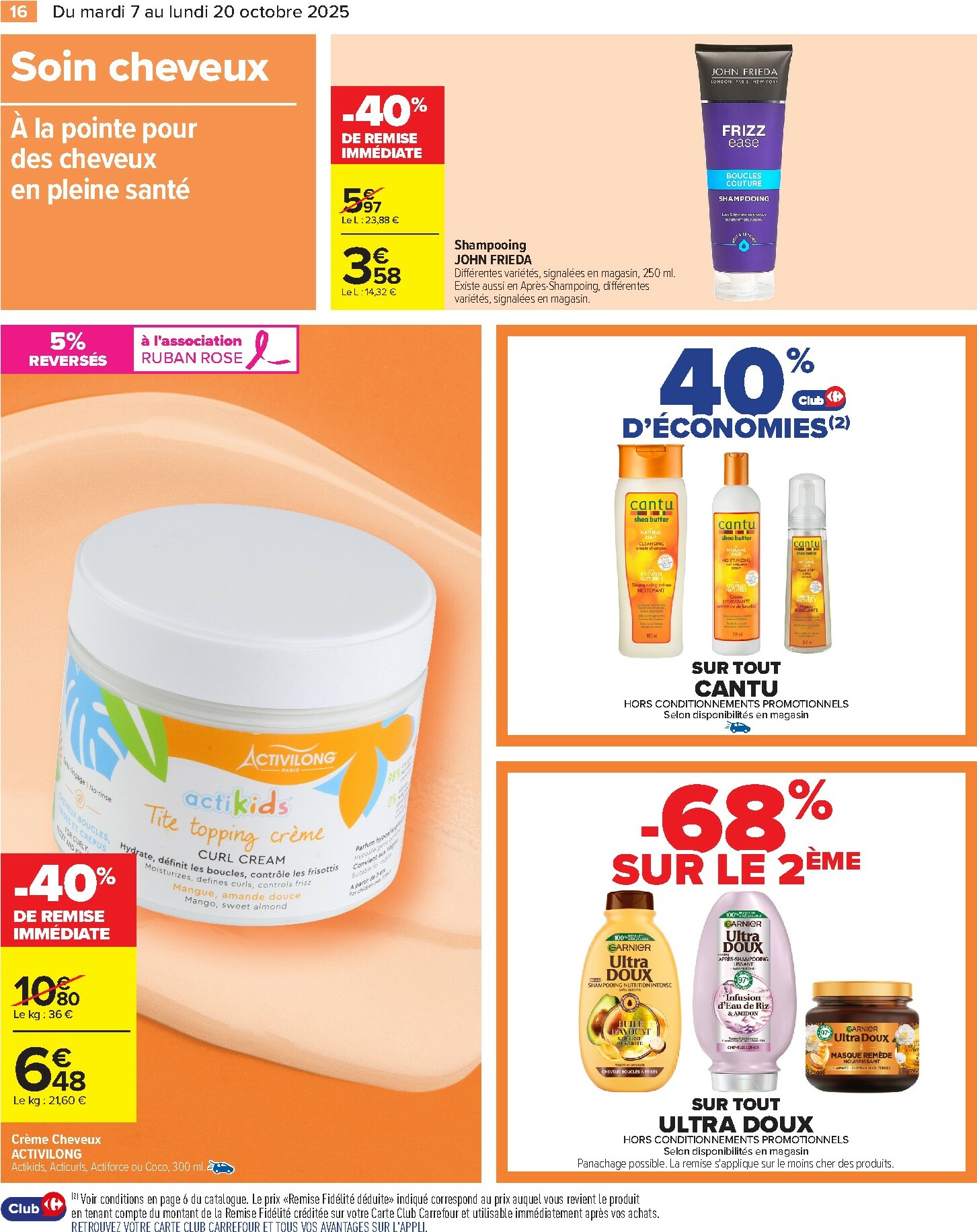 carrefour - Catalogue Carrefour - Toutes en Beauté valable du 07/10 au 20/10 - page: 18