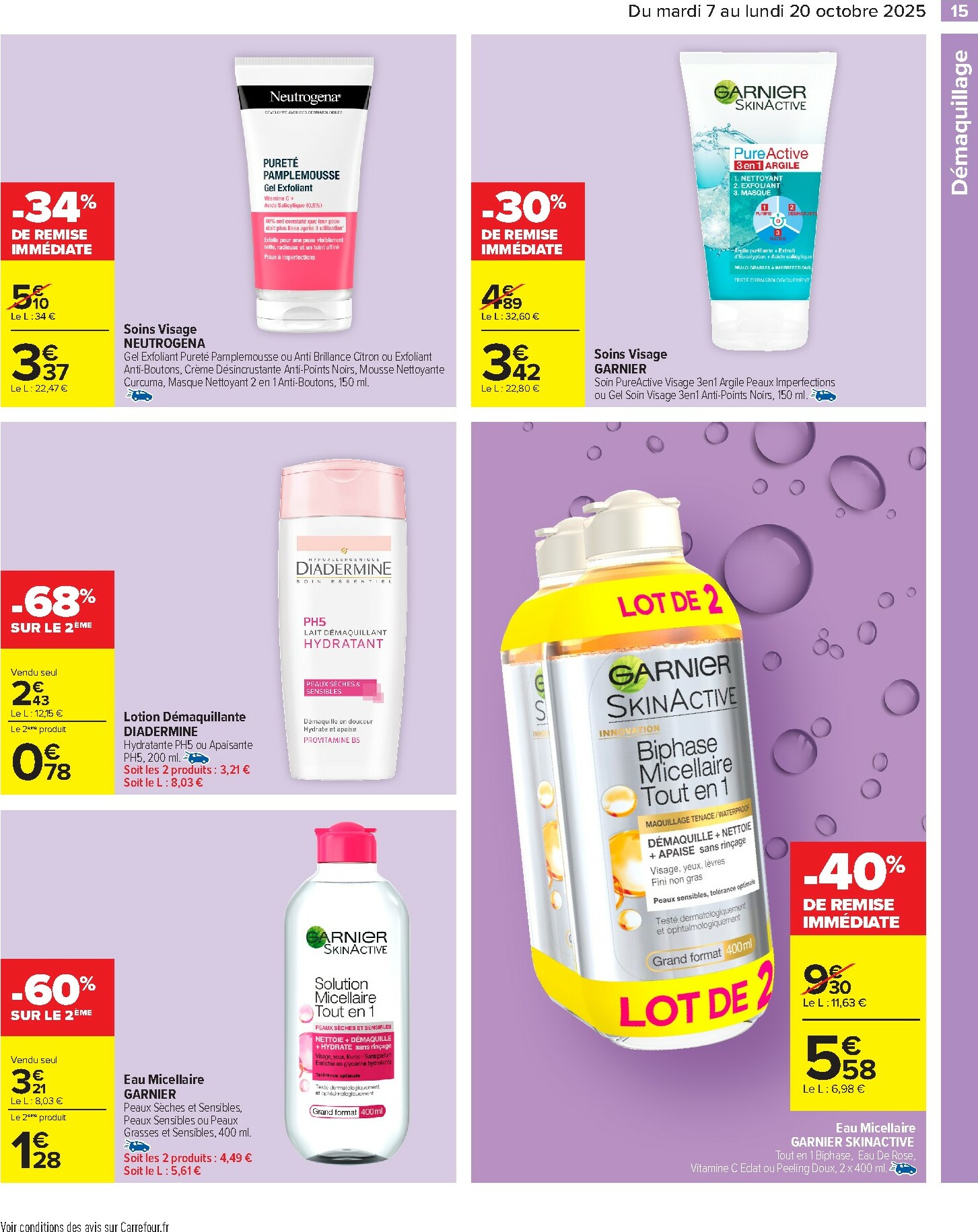 carrefour - Catalogue Carrefour - Toutes en Beauté valable du 07/10 au 20/10 - page: 17