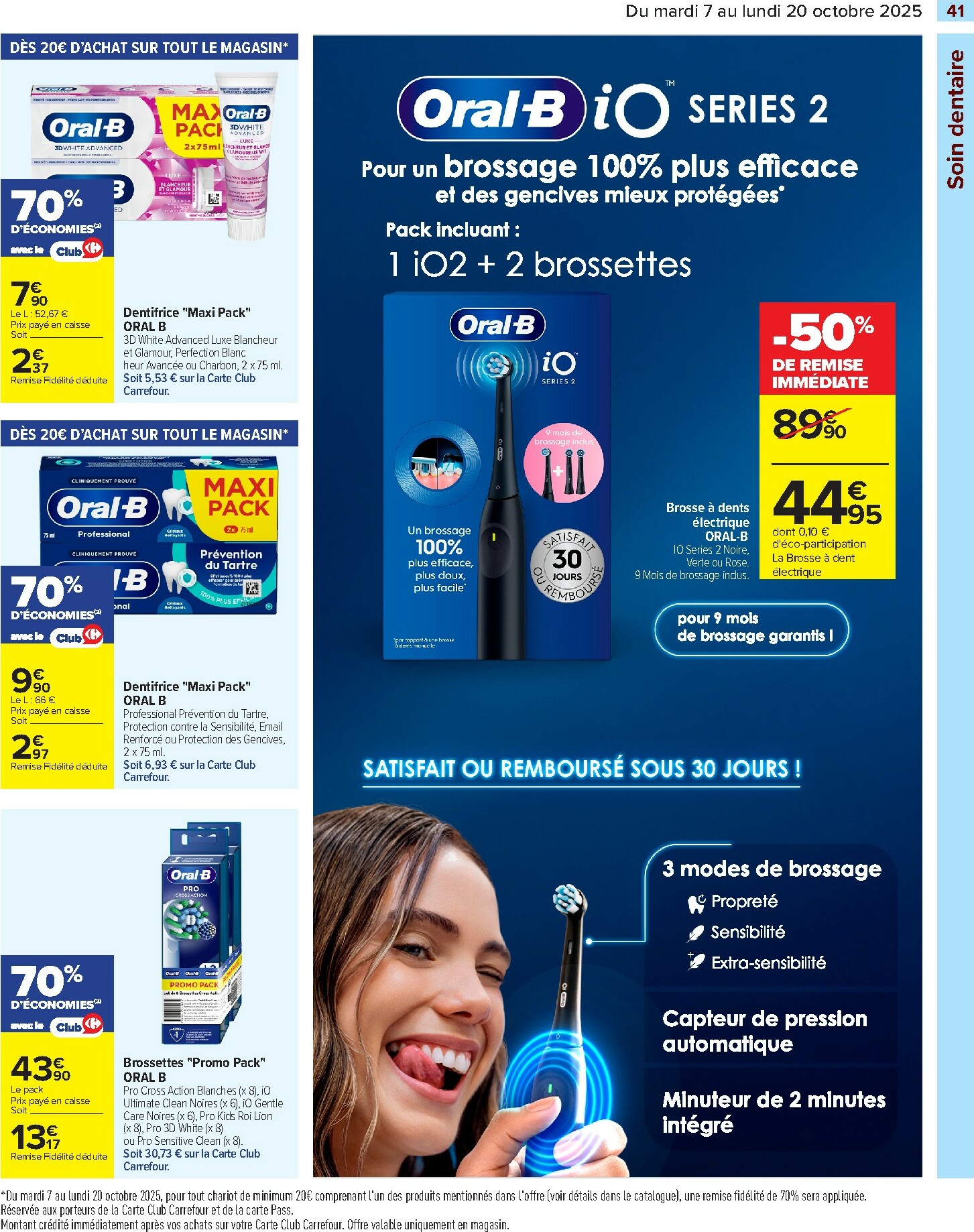 carrefour - Catalogue Carrefour - Toutes en Beauté valable du 07/10 au 20/10 - page: 47