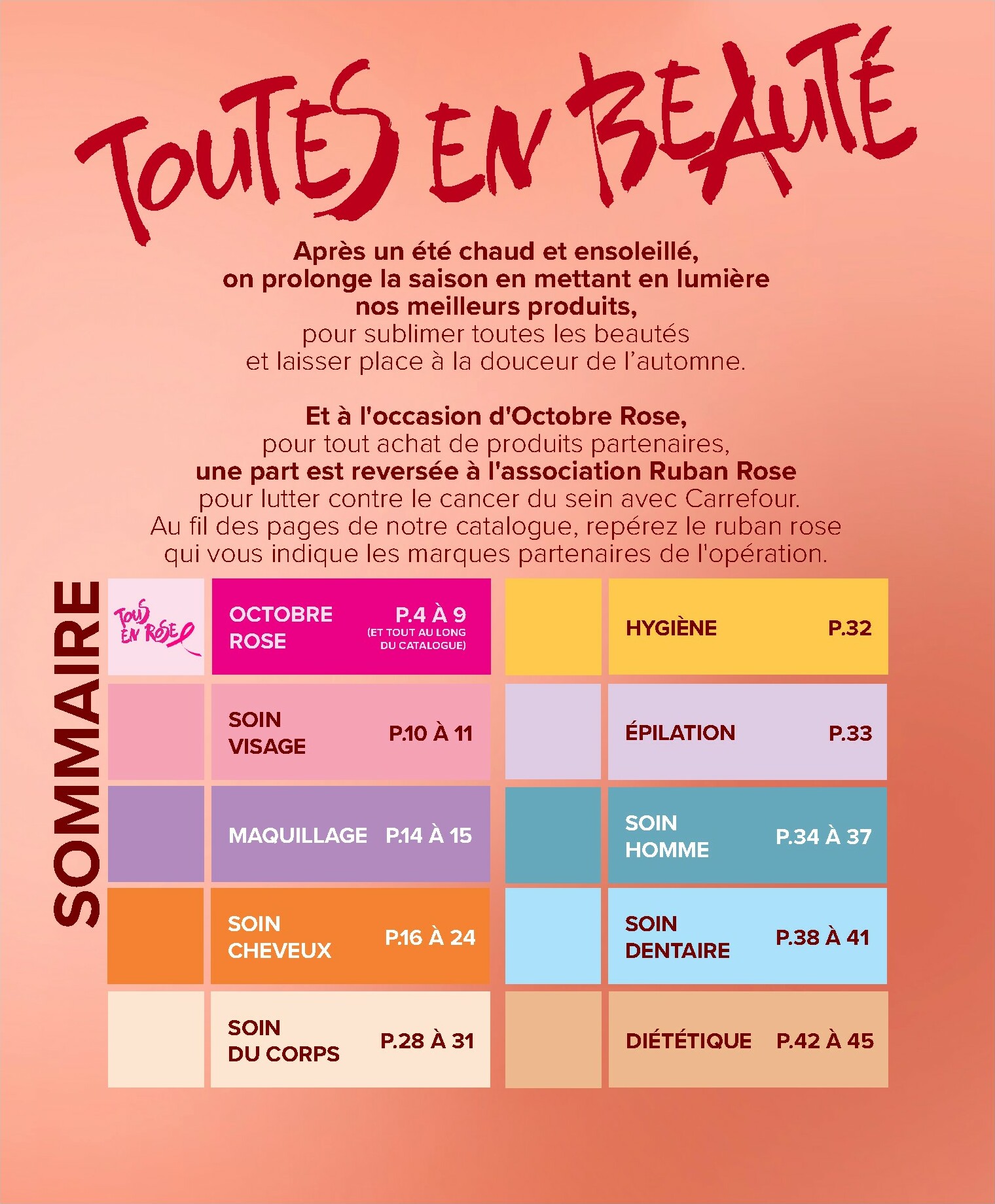 carrefour - Catalogue Carrefour - Toutes en Beauté valable du 07/10 au 20/10 - page: 4