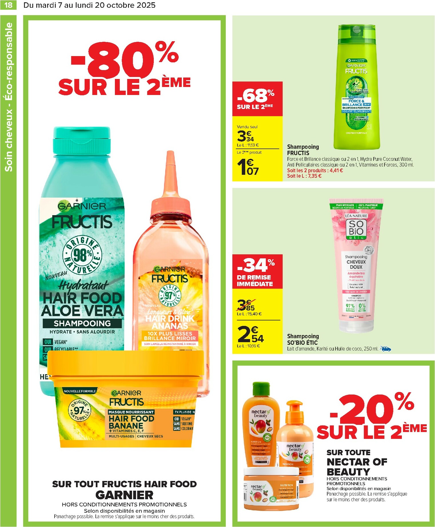 carrefour - Catalogue Carrefour - Toutes en Beauté valable du 07/10 au 20/10 - page: 20