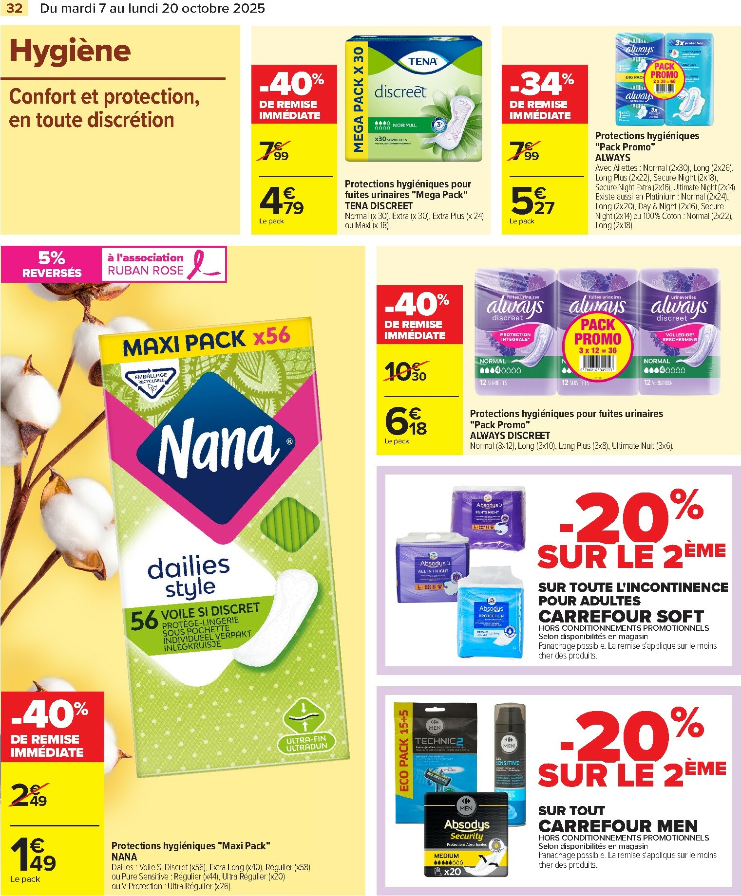 carrefour - Catalogue Carrefour - Toutes en Beauté valable du 07/10 au 20/10 - page: 38