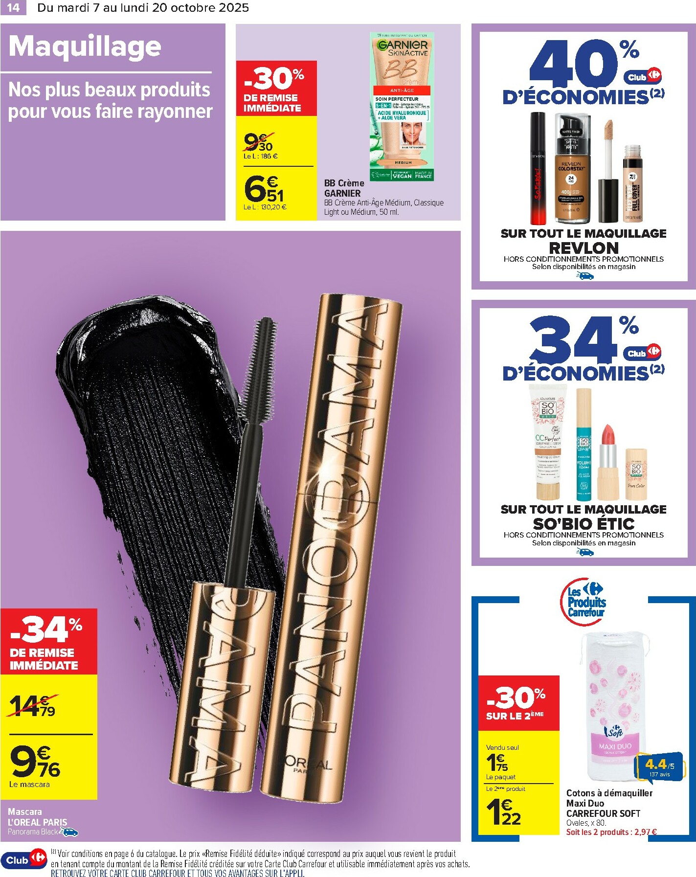 carrefour - Catalogue Carrefour - Toutes en Beauté valable du 07/10 au 20/10 - page: 16