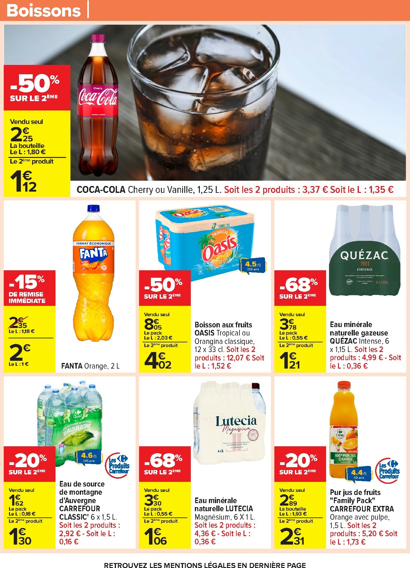 carrefour - Catalogue Carrefour valable du 07/10 au 20/10 - page: 36