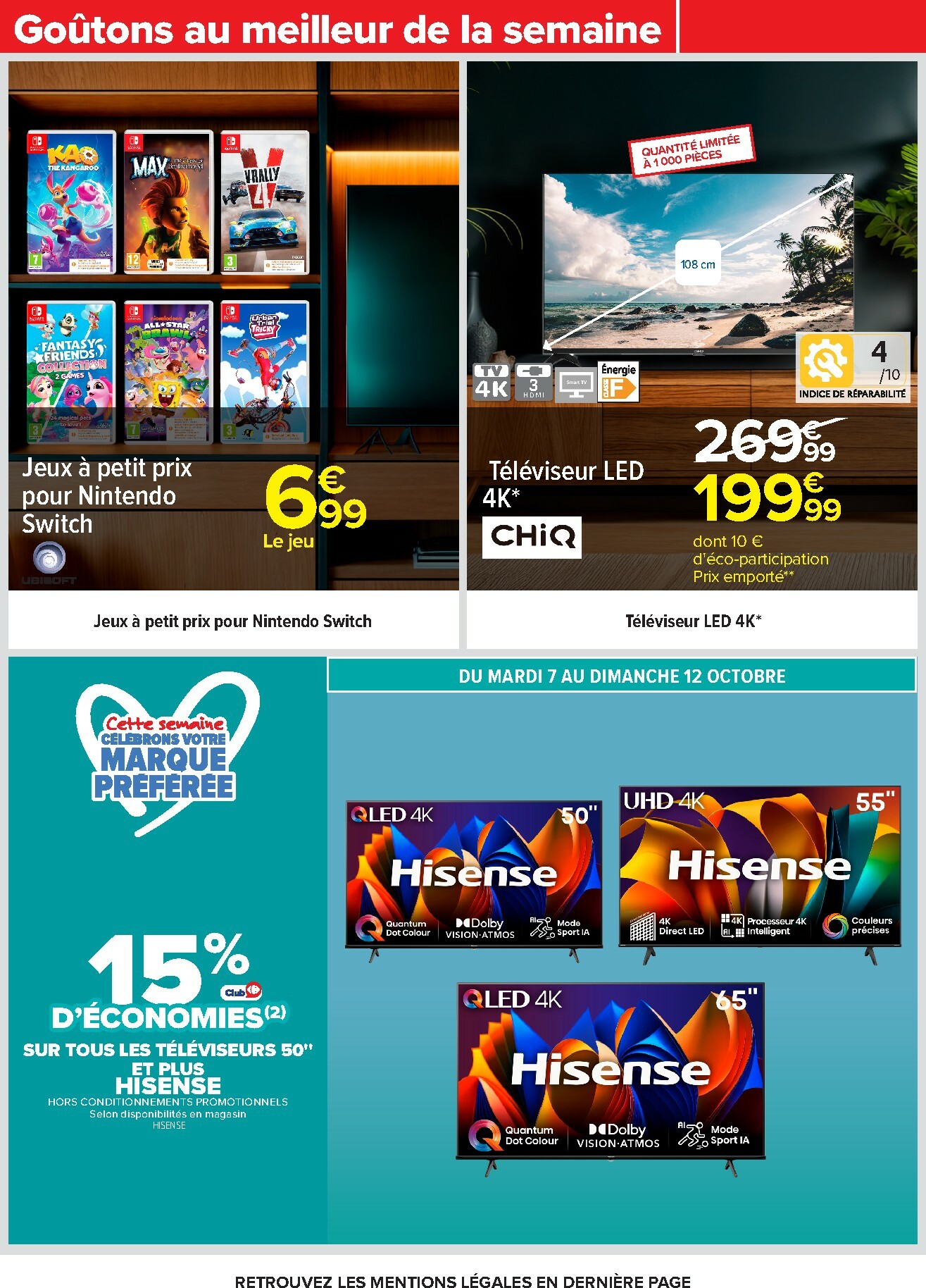 carrefour - Catalogue Carrefour valable du 07/10 au 20/10 - page: 48