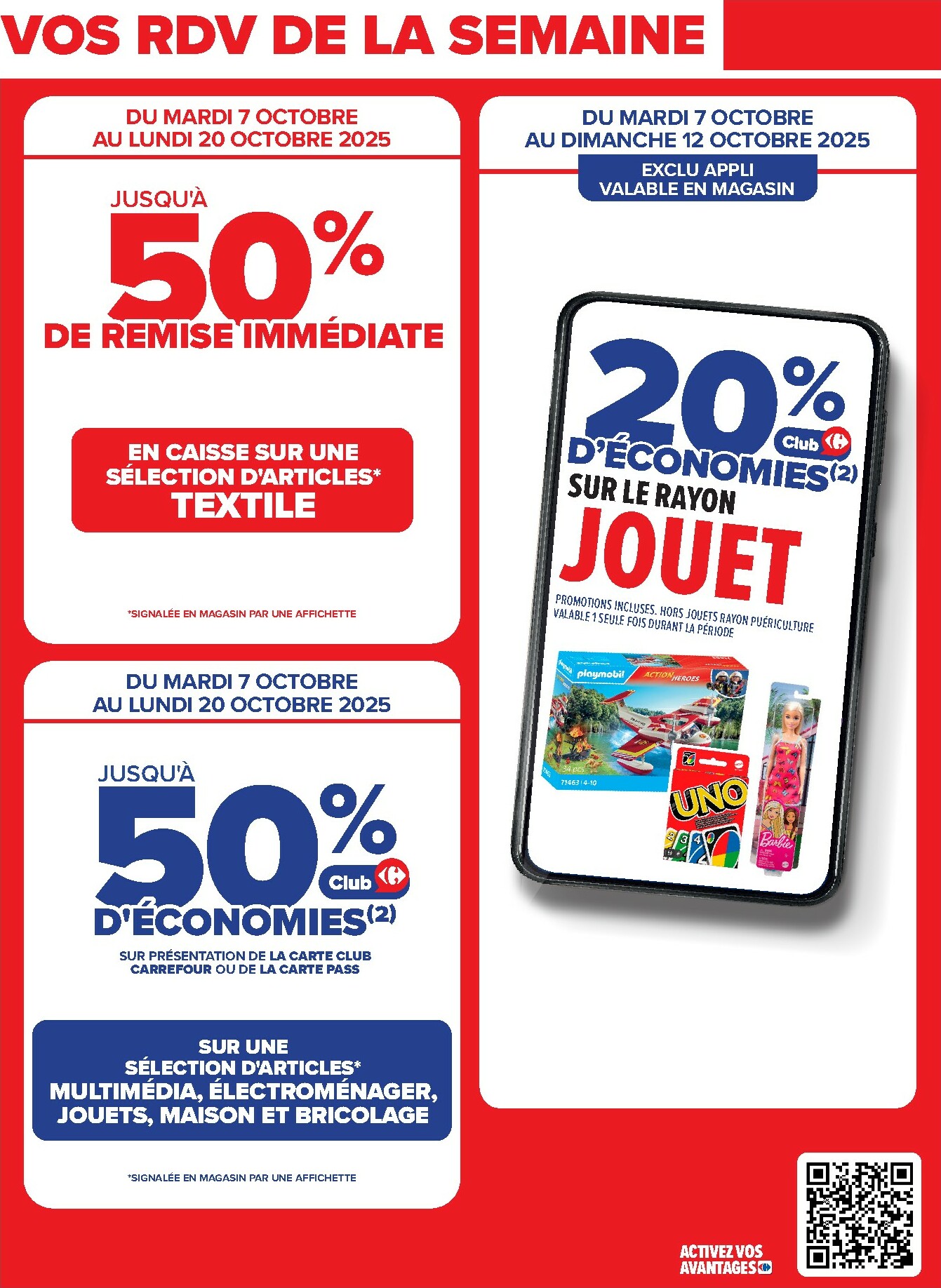 carrefour - Catalogue Carrefour valable du 07/10 au 20/10 - page: 4
