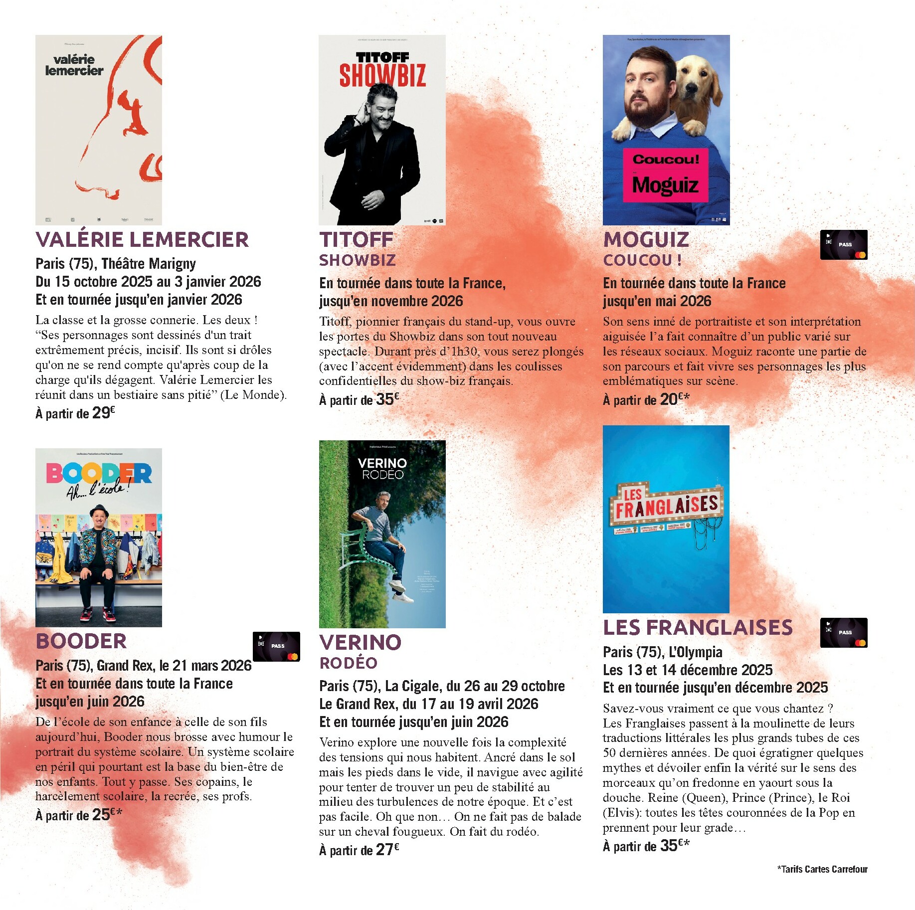 carrefour - Catalogue Carrefour - Le Book de vos Sorties valable du 01/10 au 08/03 - page: 11