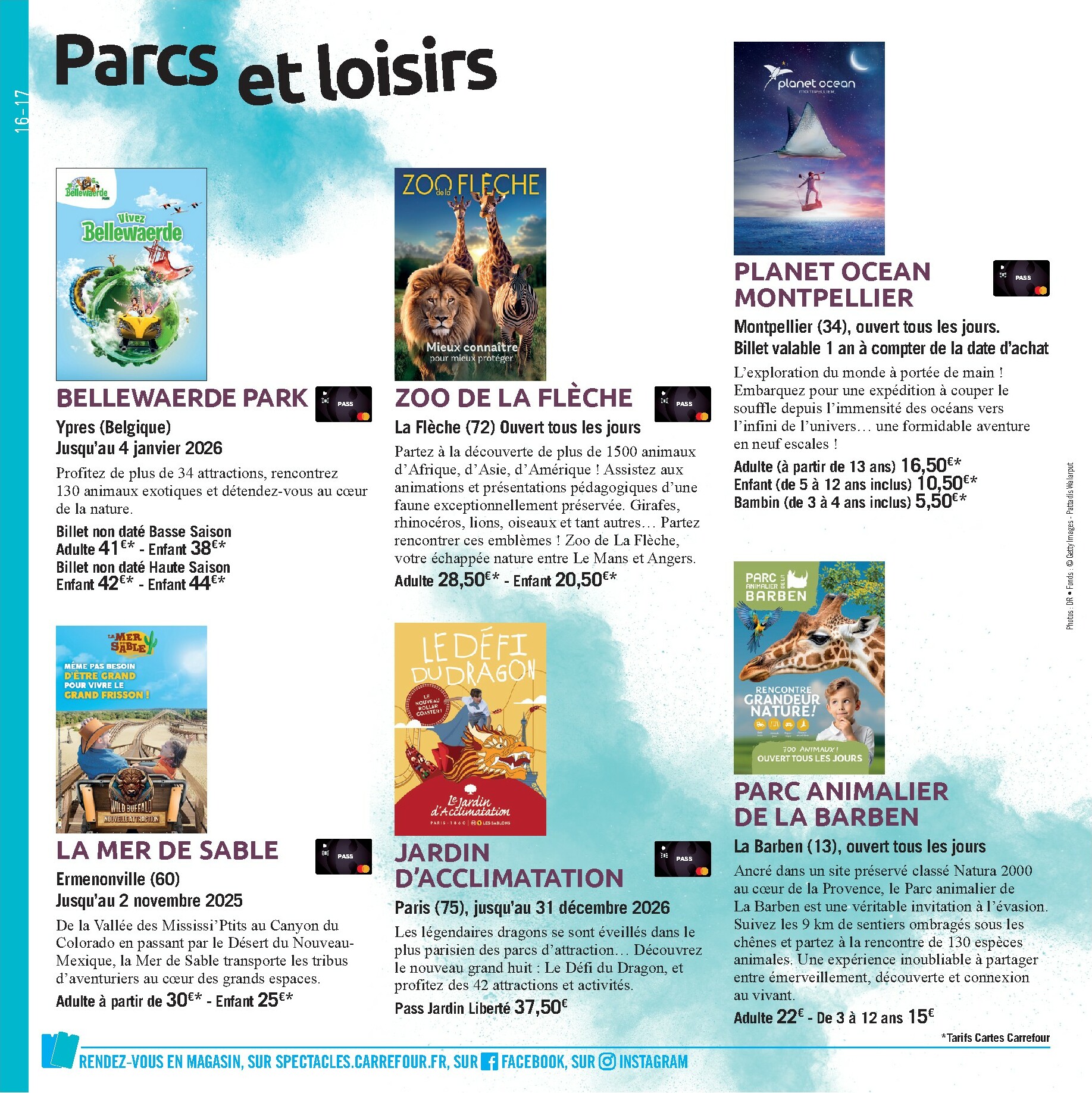 carrefour - Catalogue Carrefour - Le Book de vos Sorties valable du 01/10 au 08/03 - page: 16