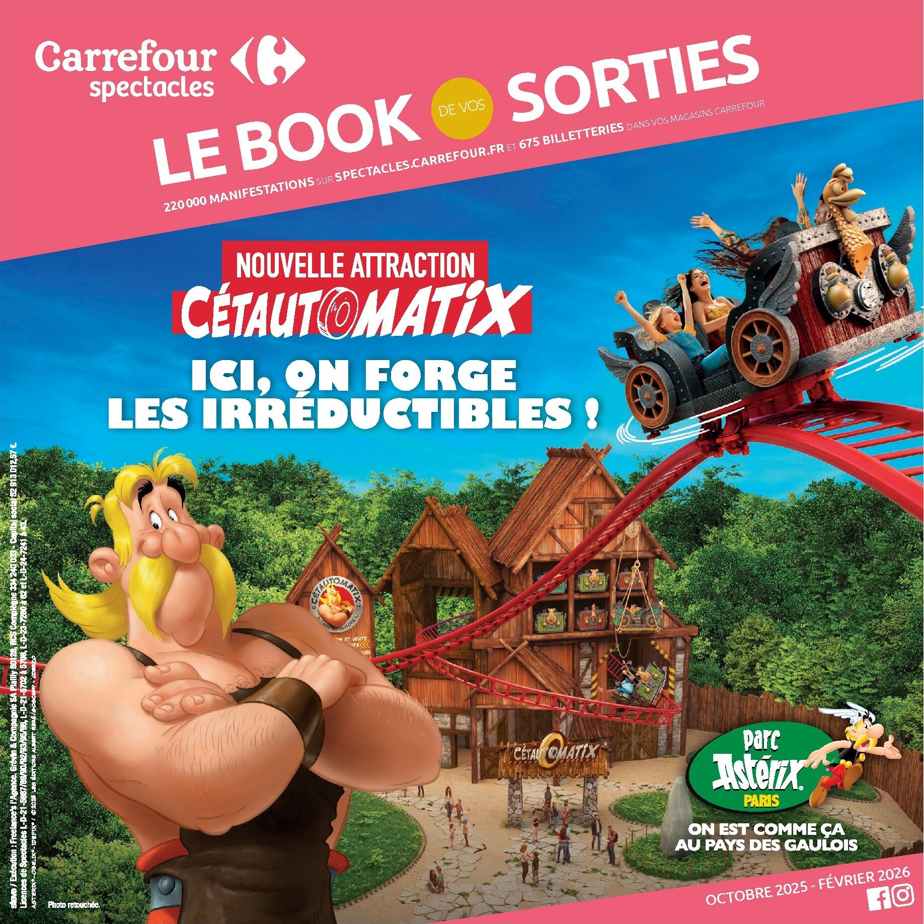 carrefour - Catalogue Carrefour - Le Book de vos Sorties valable du 01/10 au 08/03 - page: 1