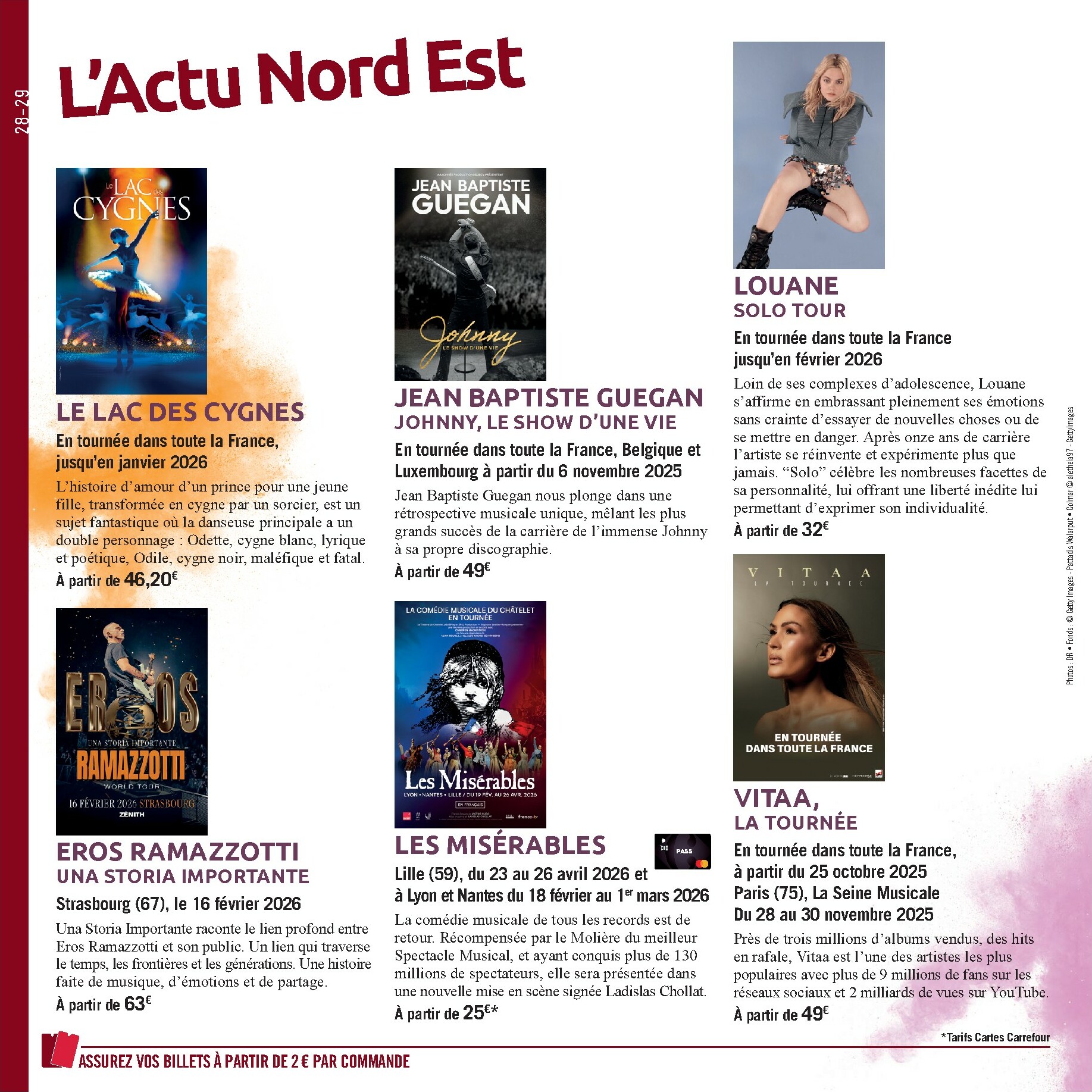 carrefour - Catalogue Carrefour - Le Book de vos Sorties valable du 01/10 au 08/03 - page: 28
