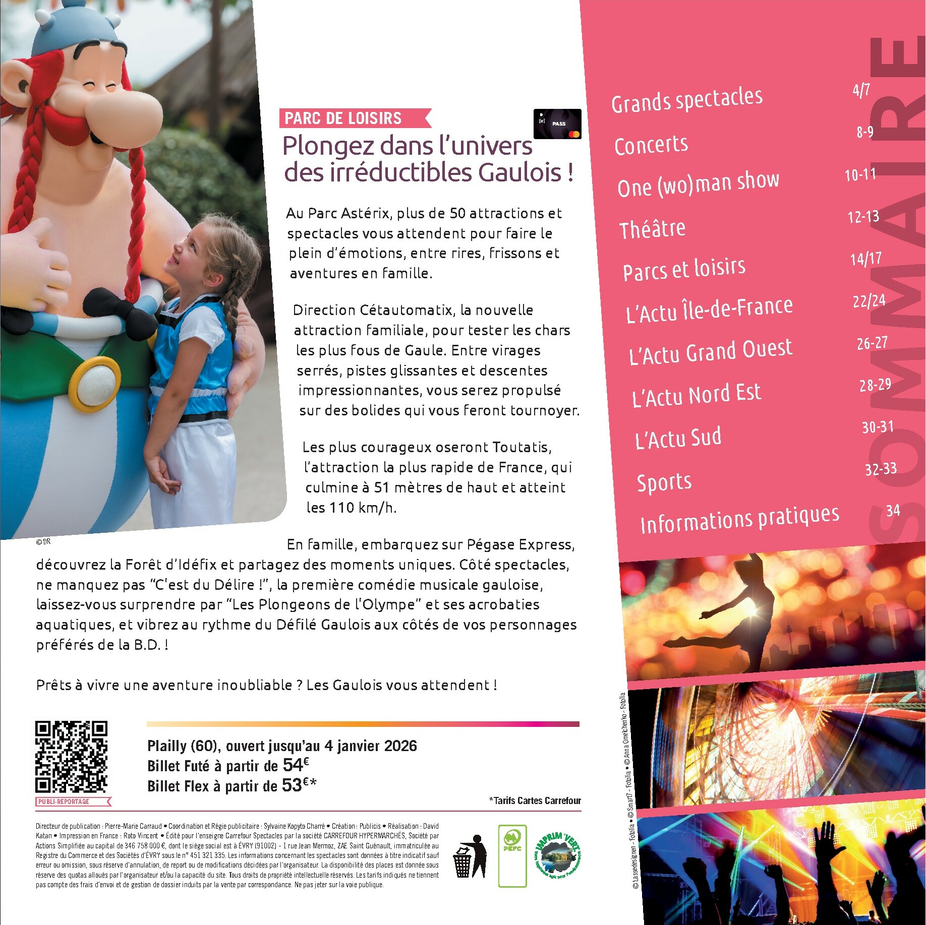 carrefour - Catalogue Carrefour - Le Book de vos Sorties valable du 01/10 au 08/03 - page: 3