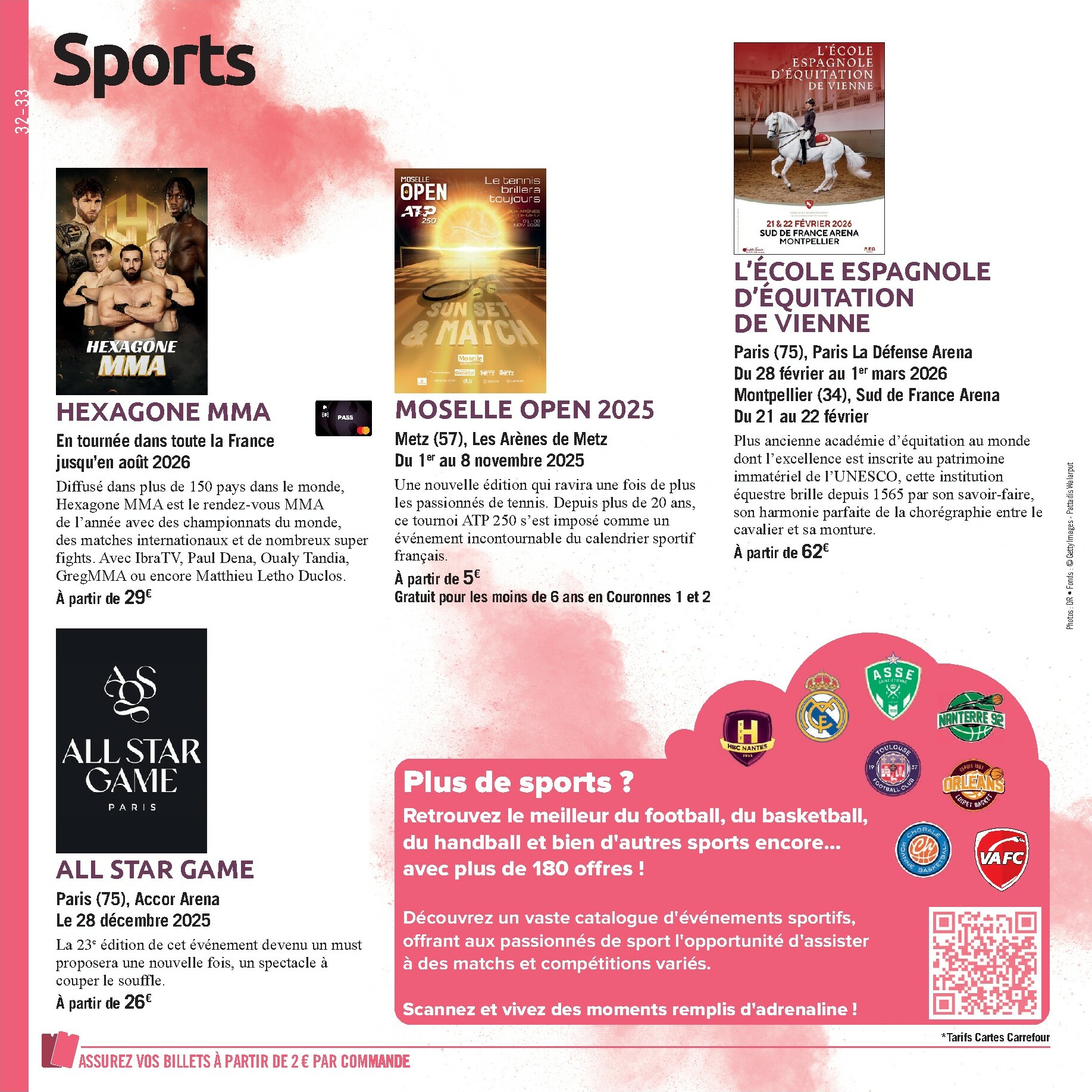 carrefour - Catalogue Carrefour - Le Book de vos Sorties valable du 01/10 au 08/03 - page: 32