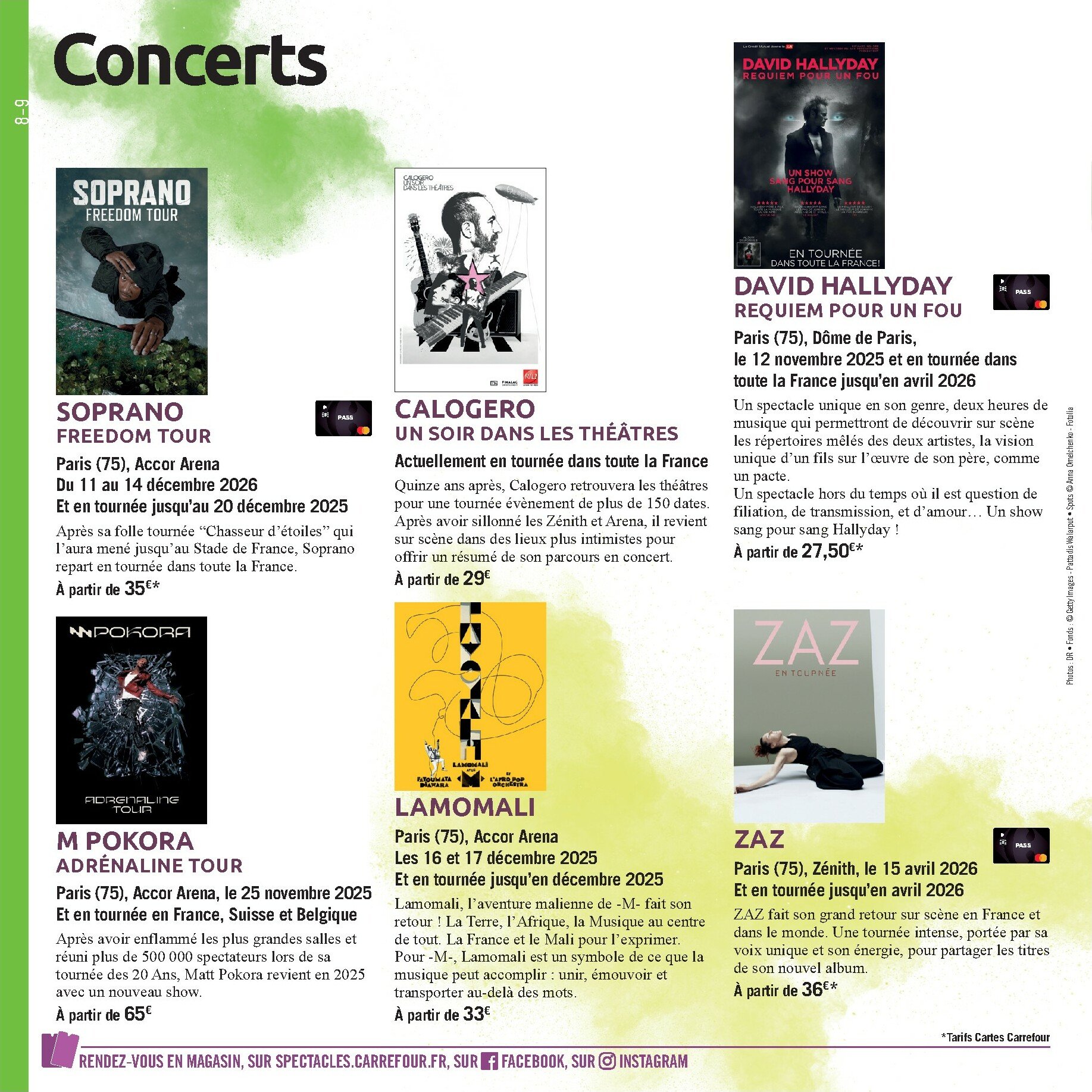 carrefour - Catalogue Carrefour - Le Book de vos Sorties valable du 01/10 au 08/03 - page: 8