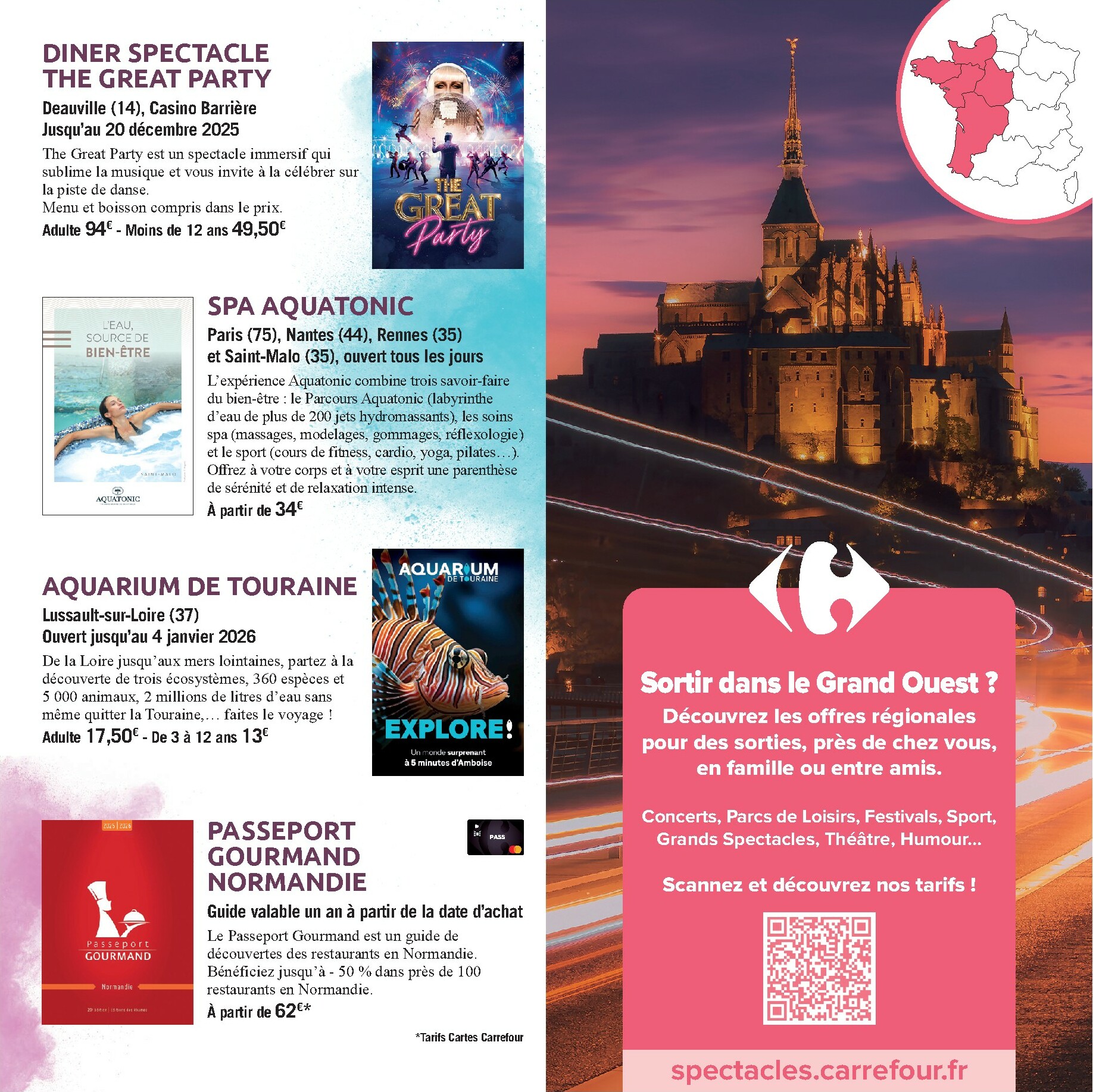 carrefour - Catalogue Carrefour - Le Book de vos Sorties valable du 01/10 au 08/03 - page: 27
