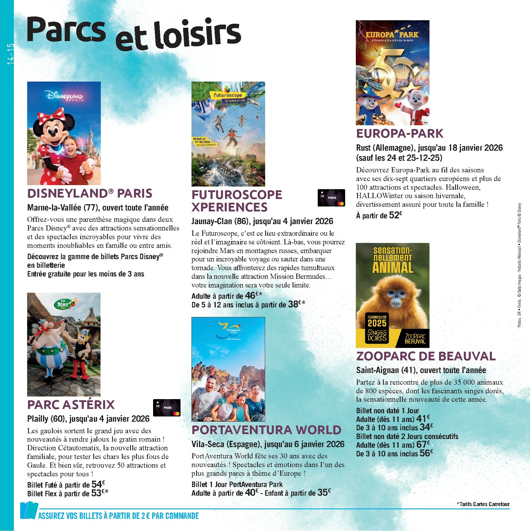 carrefour - Catalogue Carrefour - Le Book de vos Sorties valable du 01/10 au 08/03 - page: 14