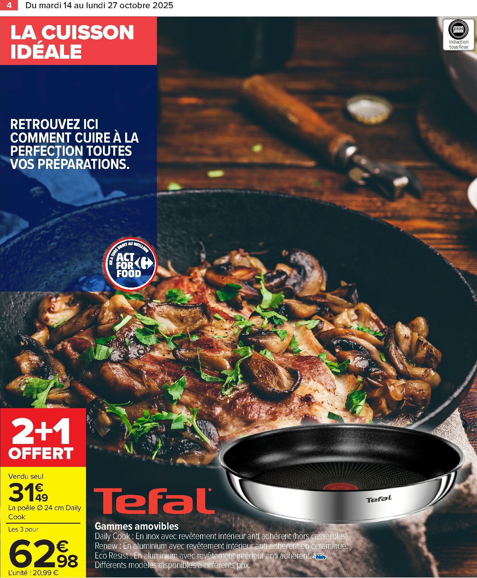 carrefour - Catalogue Carrefour - Goutons au meilleur de la cuisine valable du 14/10 au 27/10 - page: 4