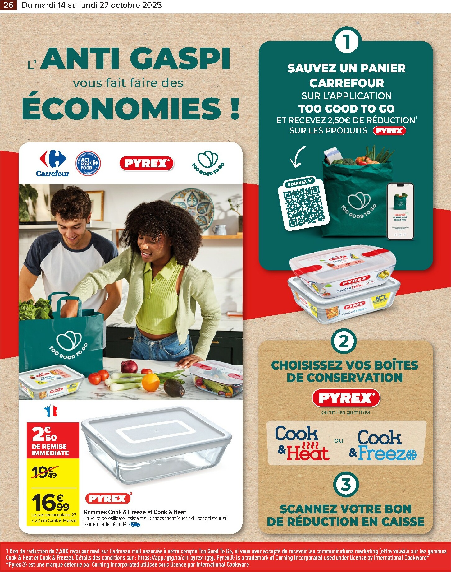 carrefour - Catalogue Carrefour - Goutons au meilleur de la cuisine valable du 14/10 au 27/10 - page: 26