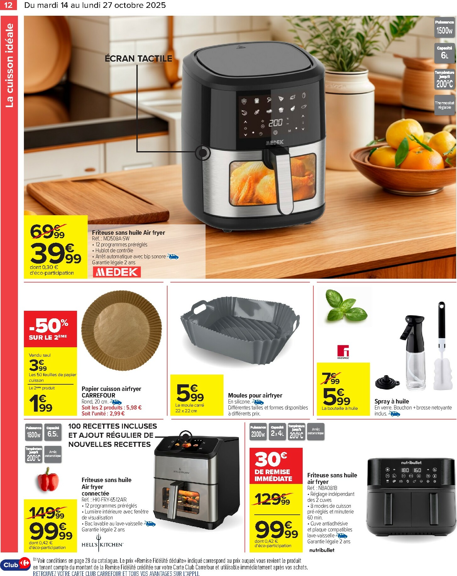 carrefour - Catalogue Carrefour - Goutons au meilleur de la cuisine valable du 14/10 au 27/10 - page: 12