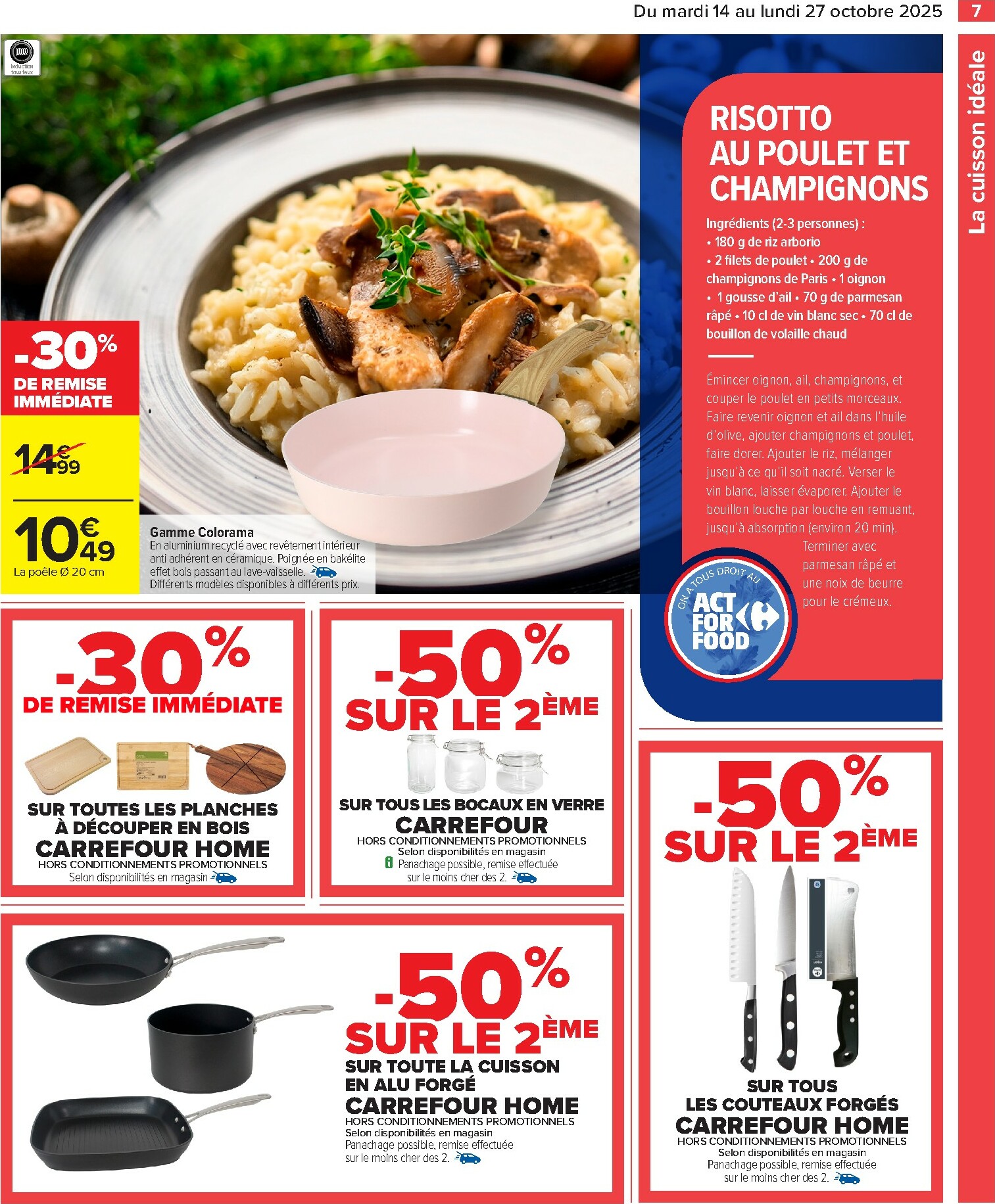 carrefour - Catalogue Carrefour - Goutons au meilleur de la cuisine valable du 14/10 au 27/10 - page: 7