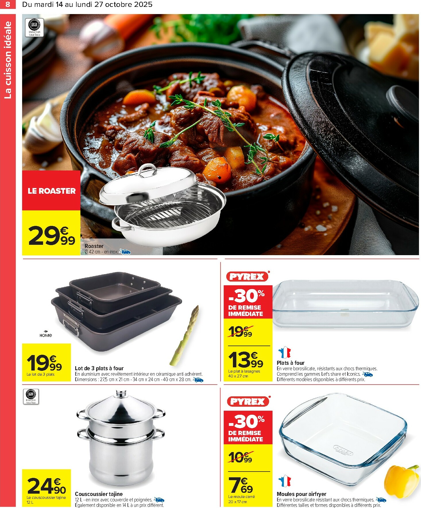 carrefour - Catalogue Carrefour - Goutons au meilleur de la cuisine valable du 14/10 au 27/10 - page: 8