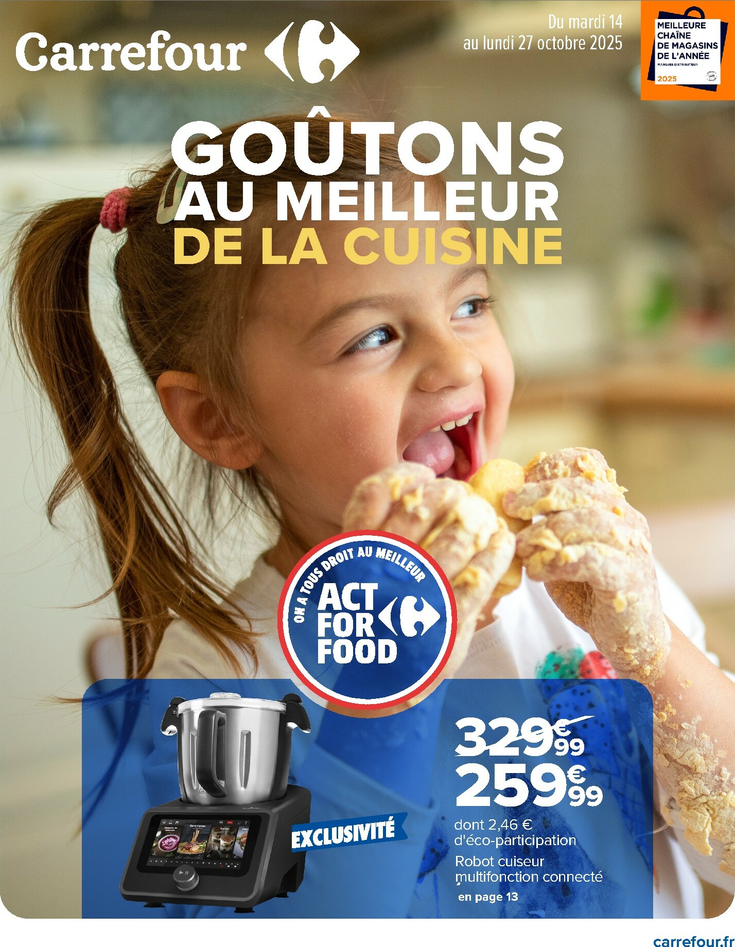 carrefour - Catalogue Carrefour - Goutons au meilleur de la cuisine valable du 14/10 au 27/10