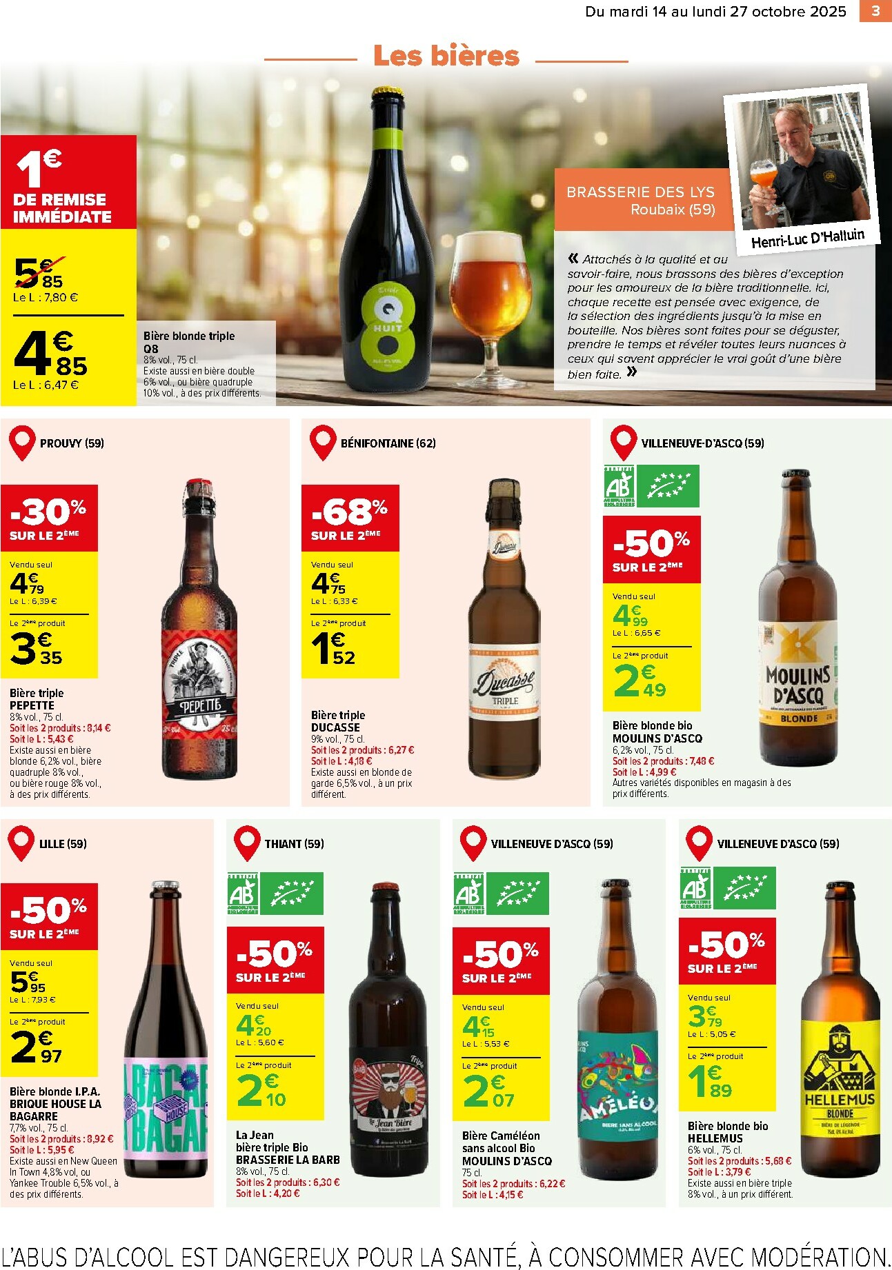 carrefour - Catalogue Carrefour - Le meilleur de me Région valable du 14/10 au 27/10 - page: 3