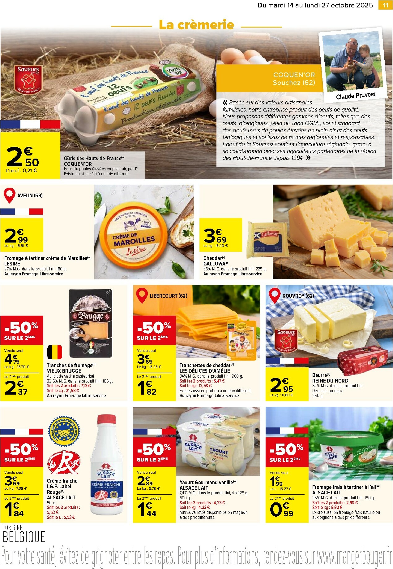 carrefour - Catalogue Carrefour - Le meilleur de me Région valable du 14/10 au 27/10 - page: 11