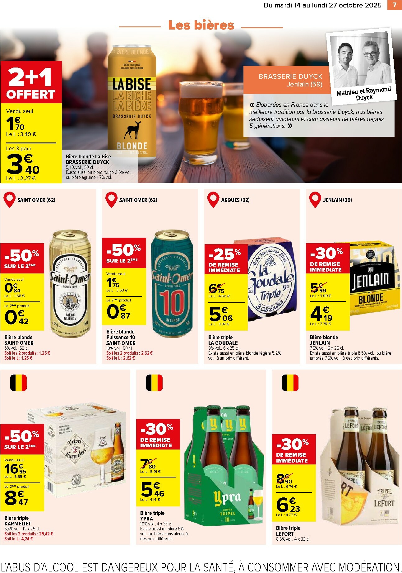 carrefour - Catalogue Carrefour - Le meilleur de me Région valable du 14/10 au 27/10 - page: 7
