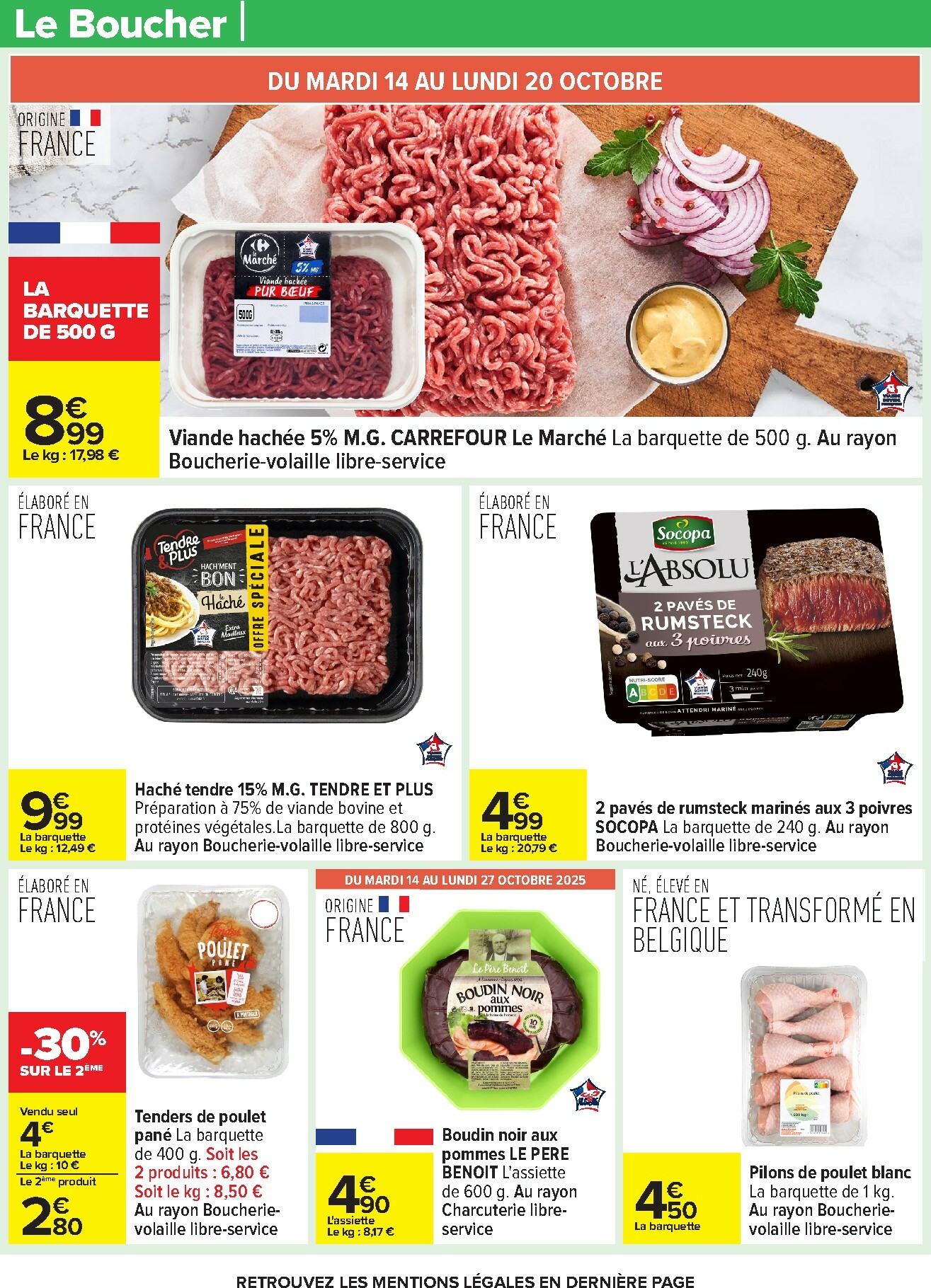 carrefour - Catalogue Carrefour valable du 14/10 au 27/10 - page: 18 carrefour - Catalogue Carrefour valable du 14/10 au 27/10 - page: 18