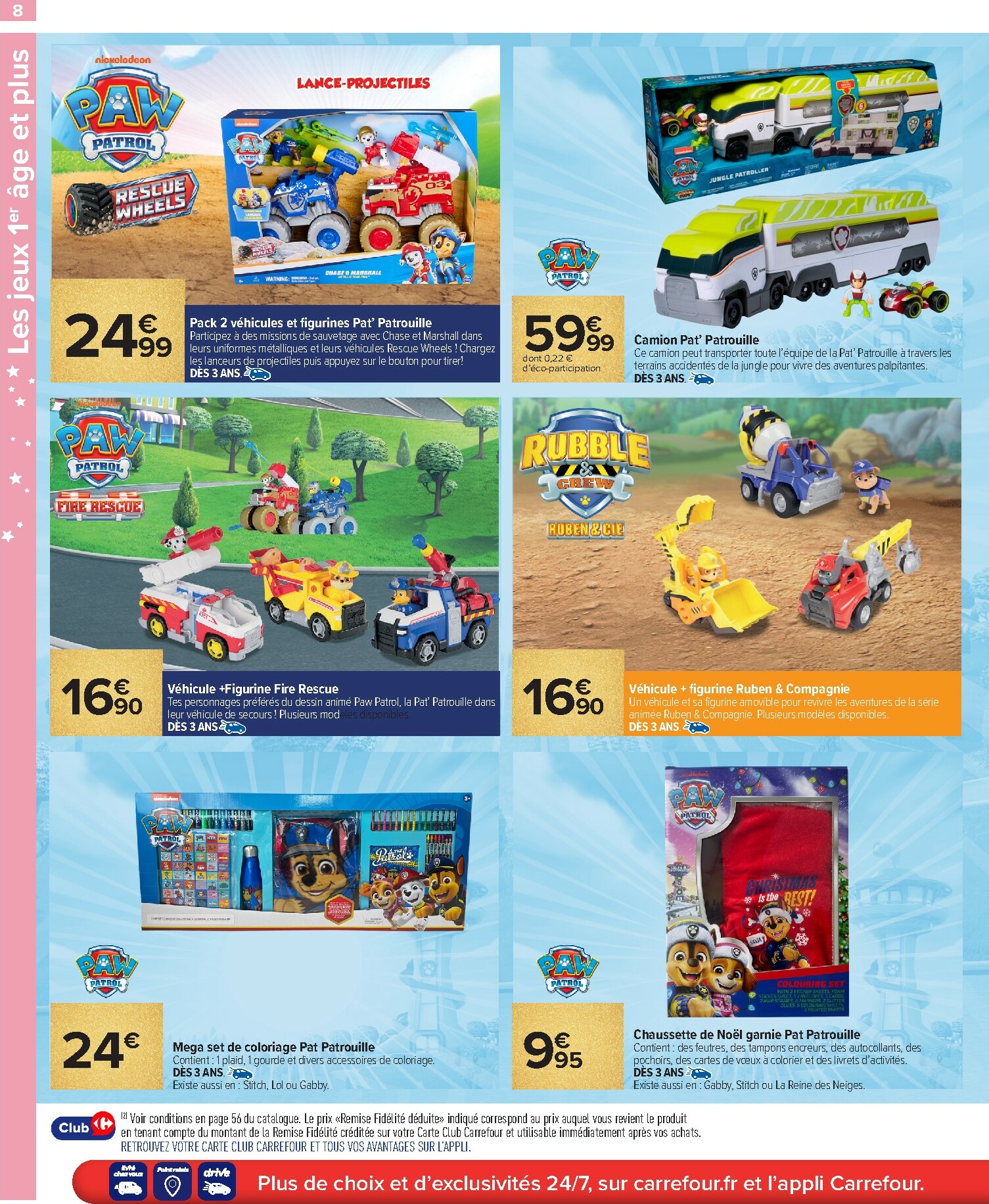carrefour - Catalogue Carrefour - La Saison des Jouets est Ouverte valable du 14/10 au 01/12 - page: 8 carrefour - Catalogue Carrefour - La Saison des Jouets est Ouverte valable du 14/10 au 01/12 - page: 8