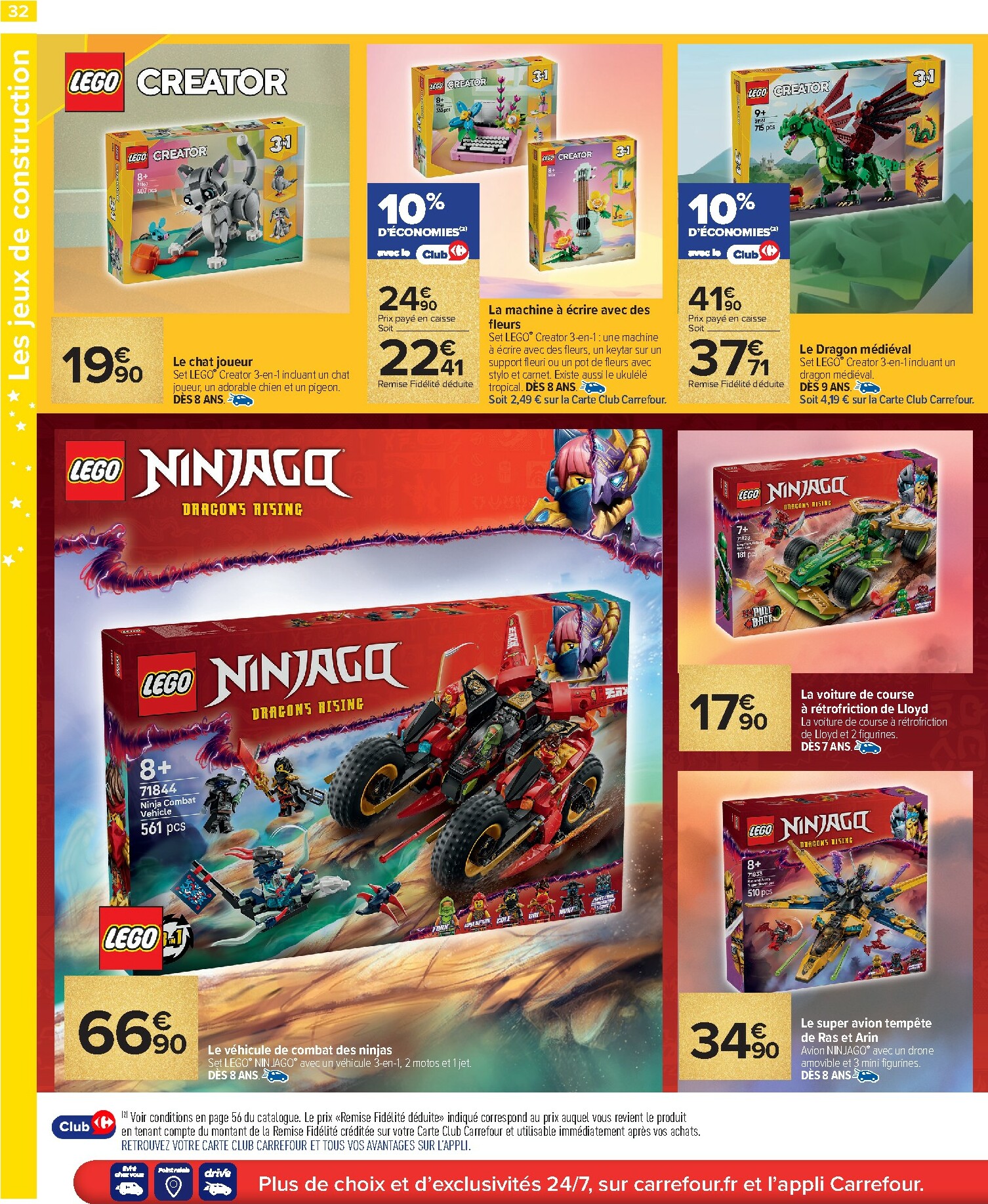 carrefour - Catalogue Carrefour - La Saison des Jouets est Ouverte valable du 14/10 au 01/12 - page: 32 carrefour - Catalogue Carrefour - La Saison des Jouets est Ouverte valable du 14/10 au 01/12 - page: 32