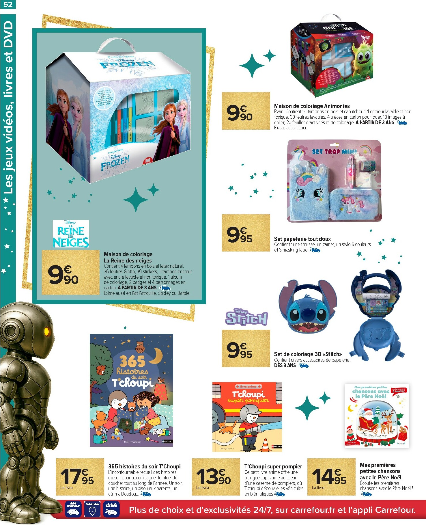carrefour - Catalogue Carrefour - La Saison des Jouets est Ouverte valable du 14/10 au 01/12 - page: 52 carrefour - Catalogue Carrefour - La Saison des Jouets est Ouverte valable du 14/10 au 01/12 - page: 52