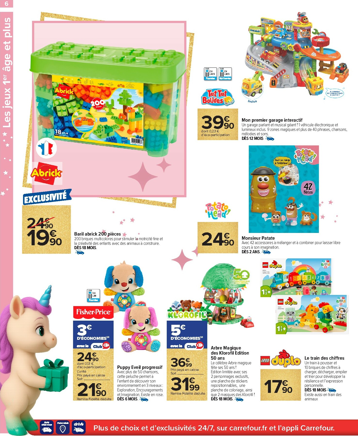 carrefour - Catalogue Carrefour - La Saison des Jouets est Ouverte valable du 14/10 au 01/12 - page: 6 carrefour - Catalogue Carrefour - La Saison des Jouets est Ouverte valable du 14/10 au 01/12 - page: 6