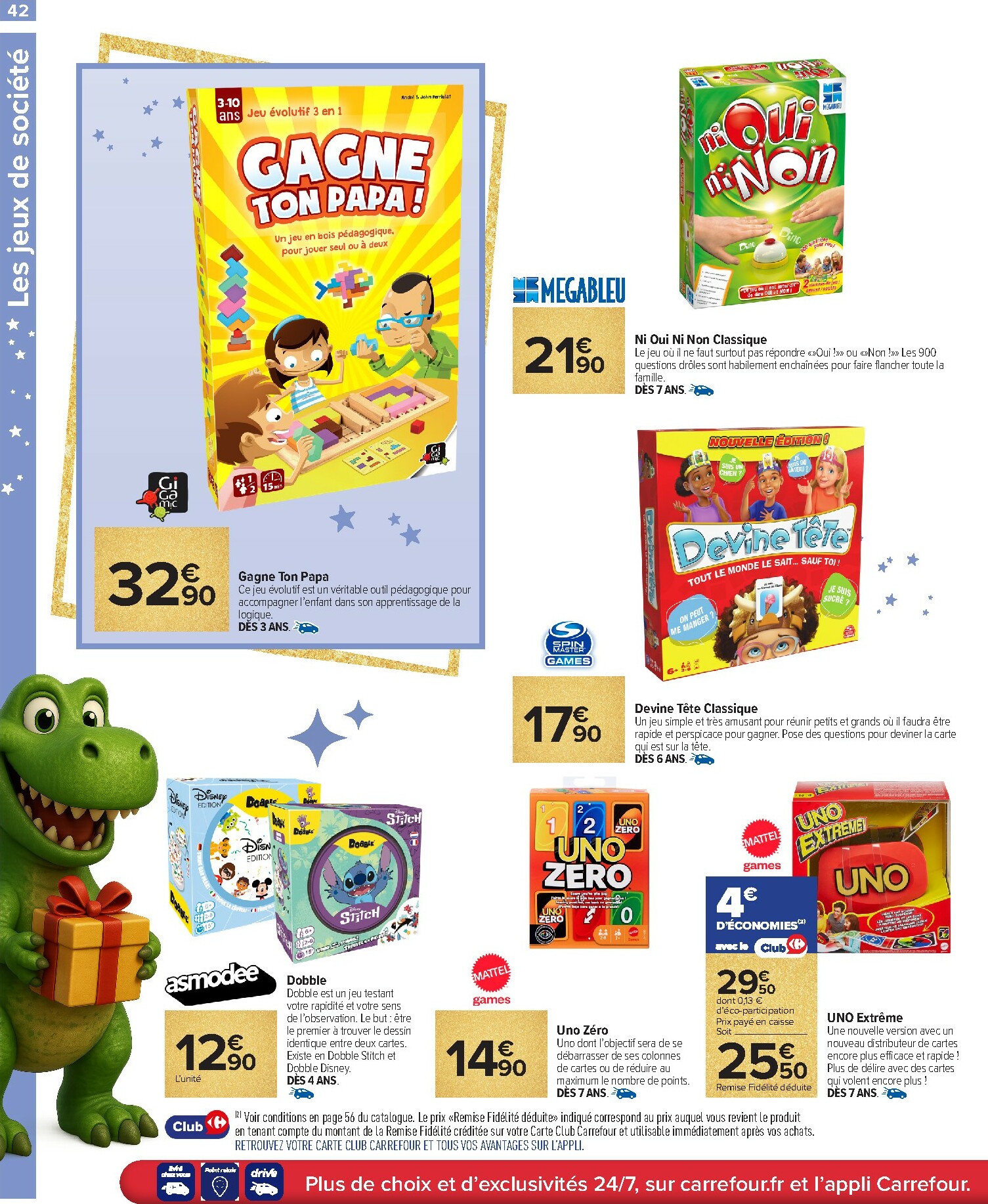 carrefour - Catalogue Carrefour - La Saison des Jouets est Ouverte valable du 14/10 au 01/12 - page: 42 carrefour - Catalogue Carrefour - La Saison des Jouets est Ouverte valable du 14/10 au 01/12 - page: 42