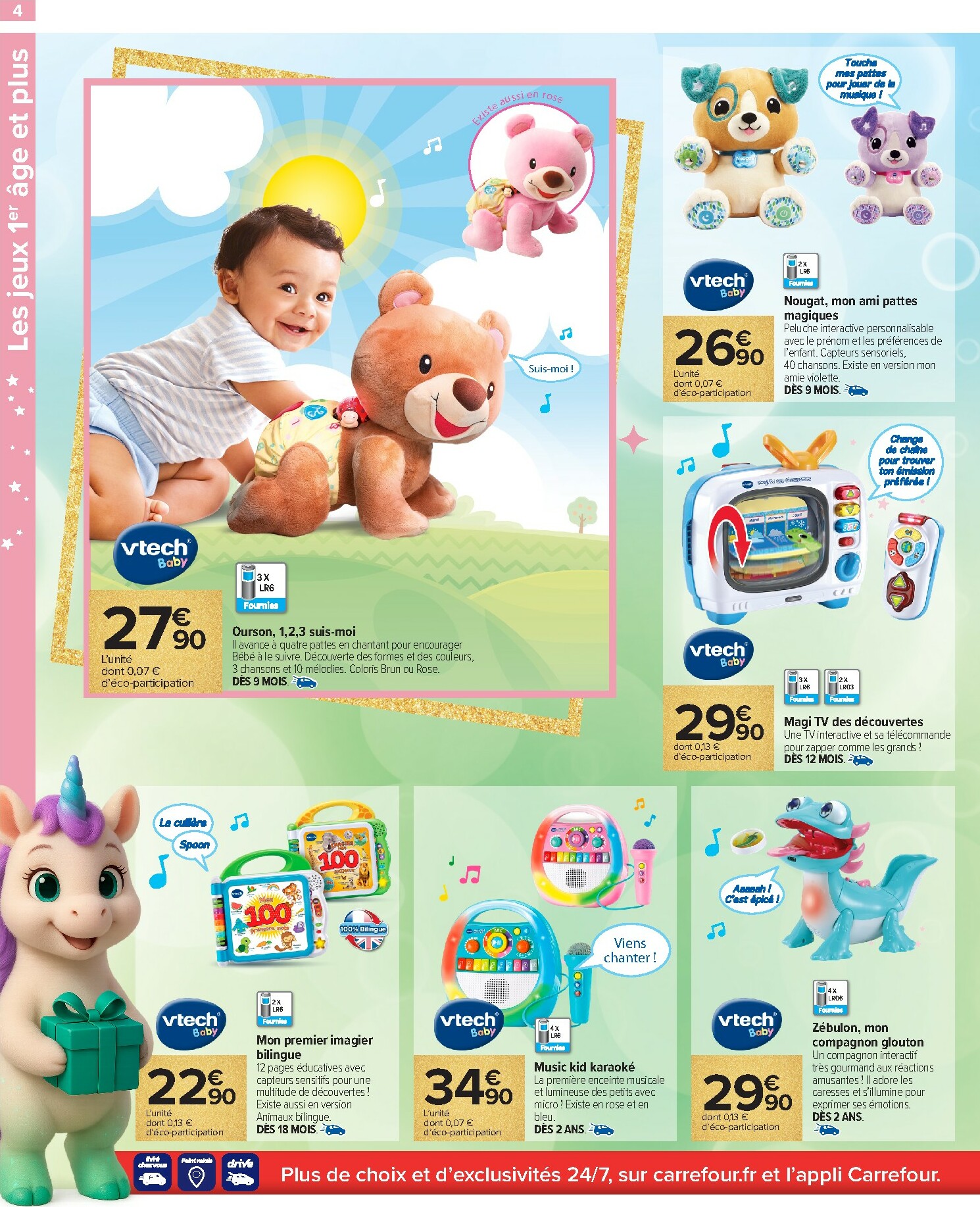 carrefour - Catalogue Carrefour - La Saison des Jouets est Ouverte valable du 14/10 au 01/12 - page: 4 carrefour - Catalogue Carrefour - La Saison des Jouets est Ouverte valable du 14/10 au 01/12 - page: 4