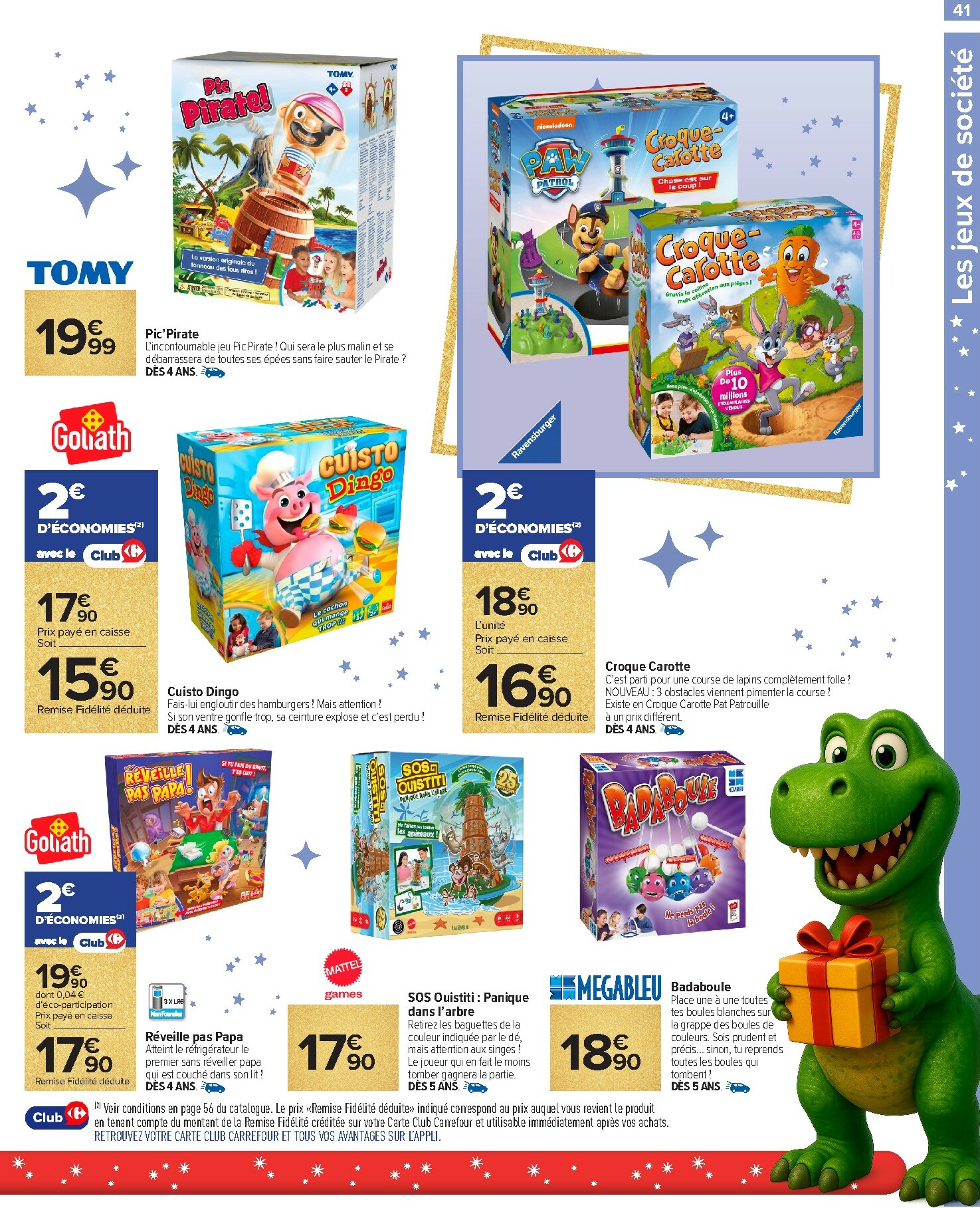 carrefour - Catalogue Carrefour - La Saison des Jouets est Ouverte valable du 14/10 au 01/12 - page: 41 carrefour - Catalogue Carrefour - La Saison des Jouets est Ouverte valable du 14/10 au 01/12 - page: 41