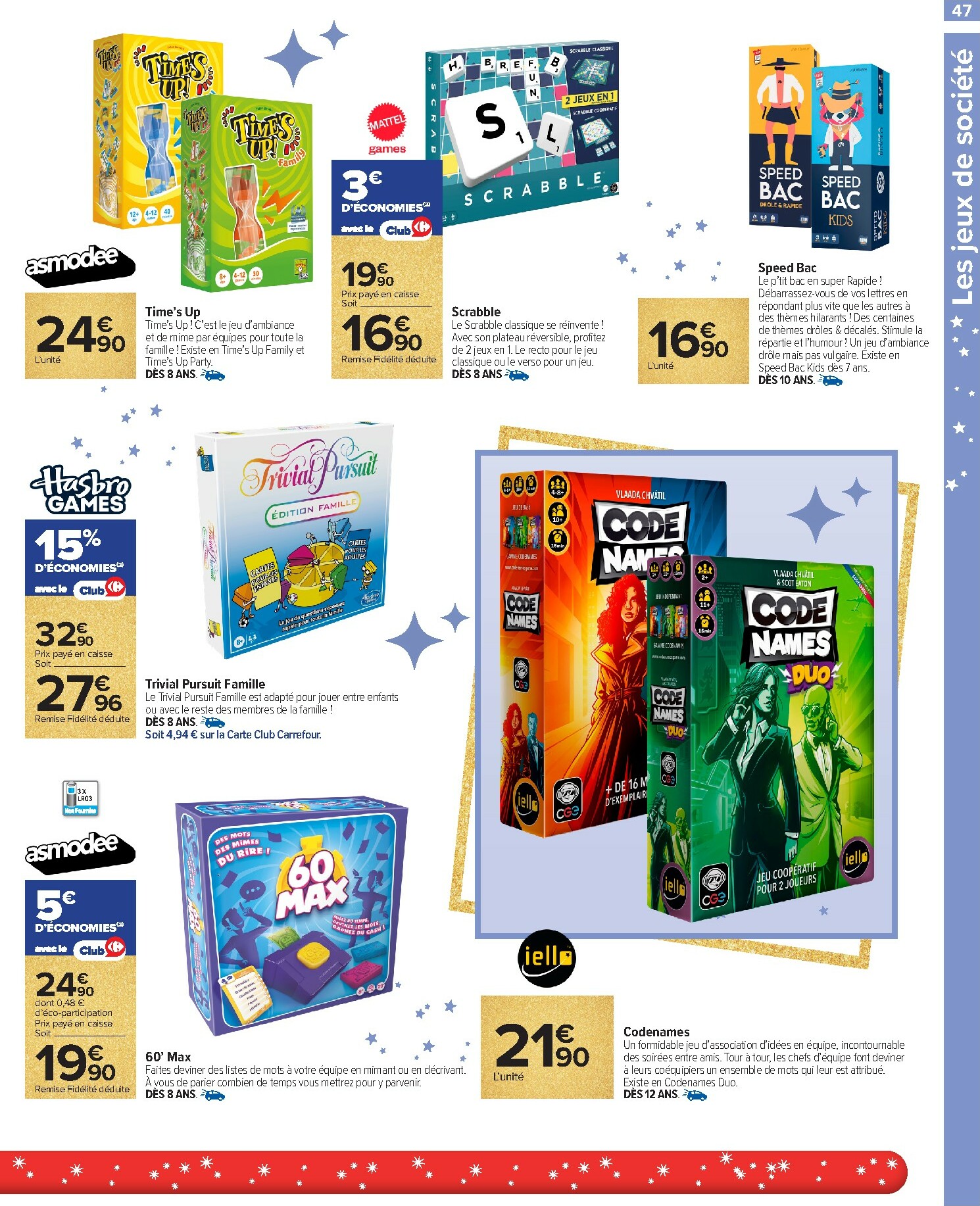 carrefour - Catalogue Carrefour - La Saison des Jouets est Ouverte valable du 14/10 au 01/12 - page: 47 carrefour - Catalogue Carrefour - La Saison des Jouets est Ouverte valable du 14/10 au 01/12 - page: 47