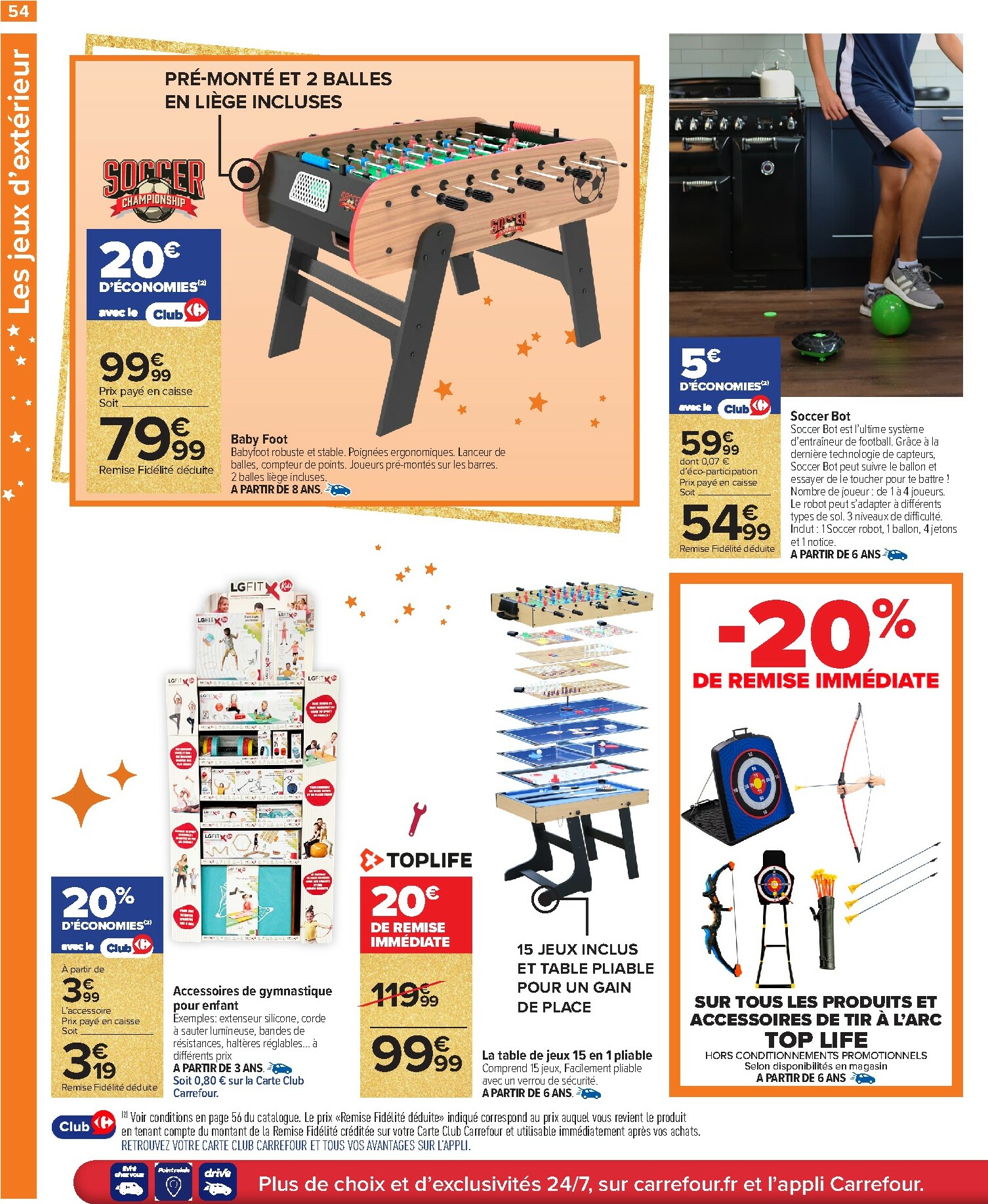 carrefour - Catalogue Carrefour - La Saison des Jouets est Ouverte valable du 14/10 au 01/12 - page: 54 carrefour - Catalogue Carrefour - La Saison des Jouets est Ouverte valable du 14/10 au 01/12 - page: 54