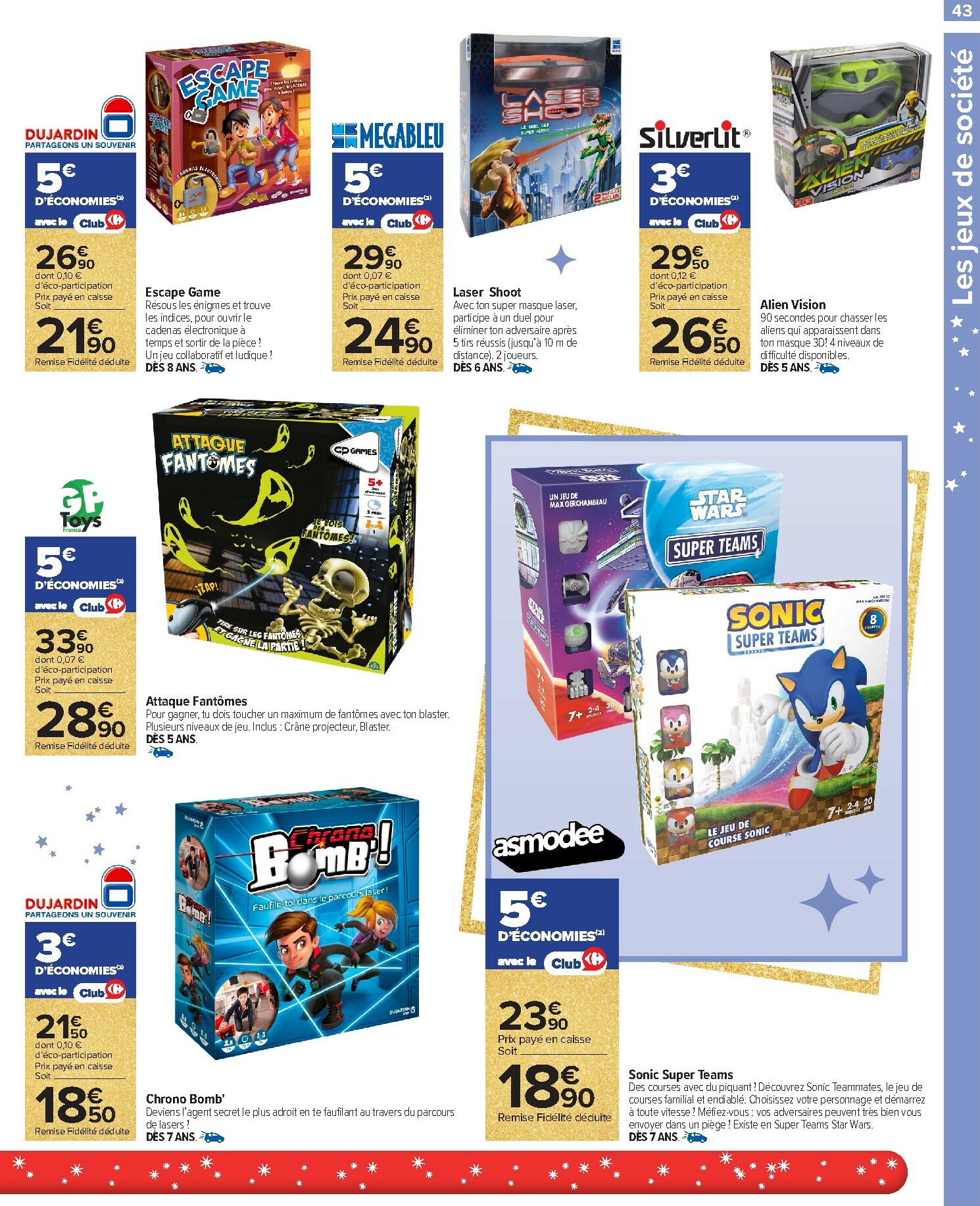 carrefour - Catalogue Carrefour - La Saison des Jouets est Ouverte valable du 14/10 au 01/12 - page: 43 carrefour - Catalogue Carrefour - La Saison des Jouets est Ouverte valable du 14/10 au 01/12 - page: 43
