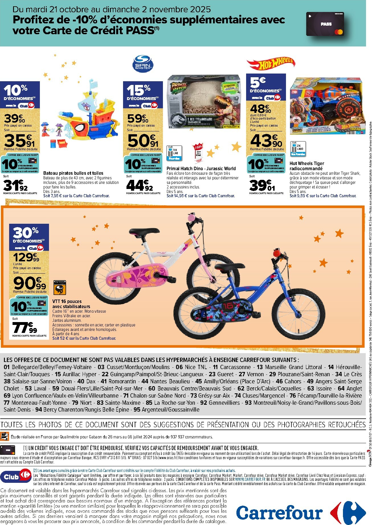 carrefour - Catalogue Carrefour - Jeux valable du 21/10 au 02/11 - page: 7