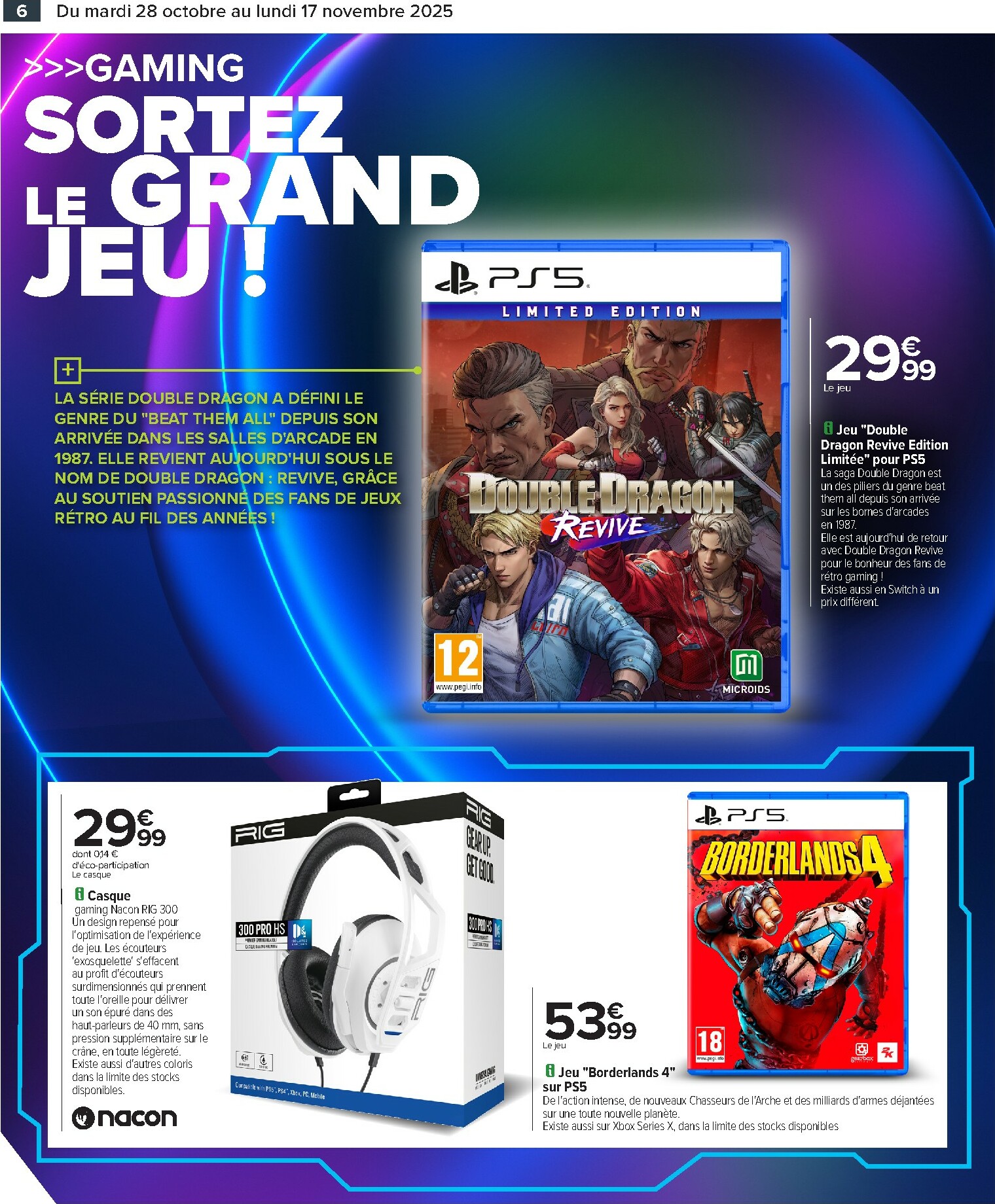 carrefour - Catalogue Carrefour valable du 28/10 au 17/11 - page: 8