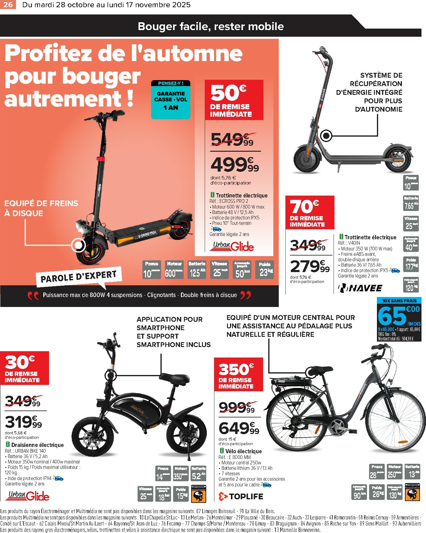 carrefour - Catalogue Carrefour valable du 28/10 au 17/11 - page: 28