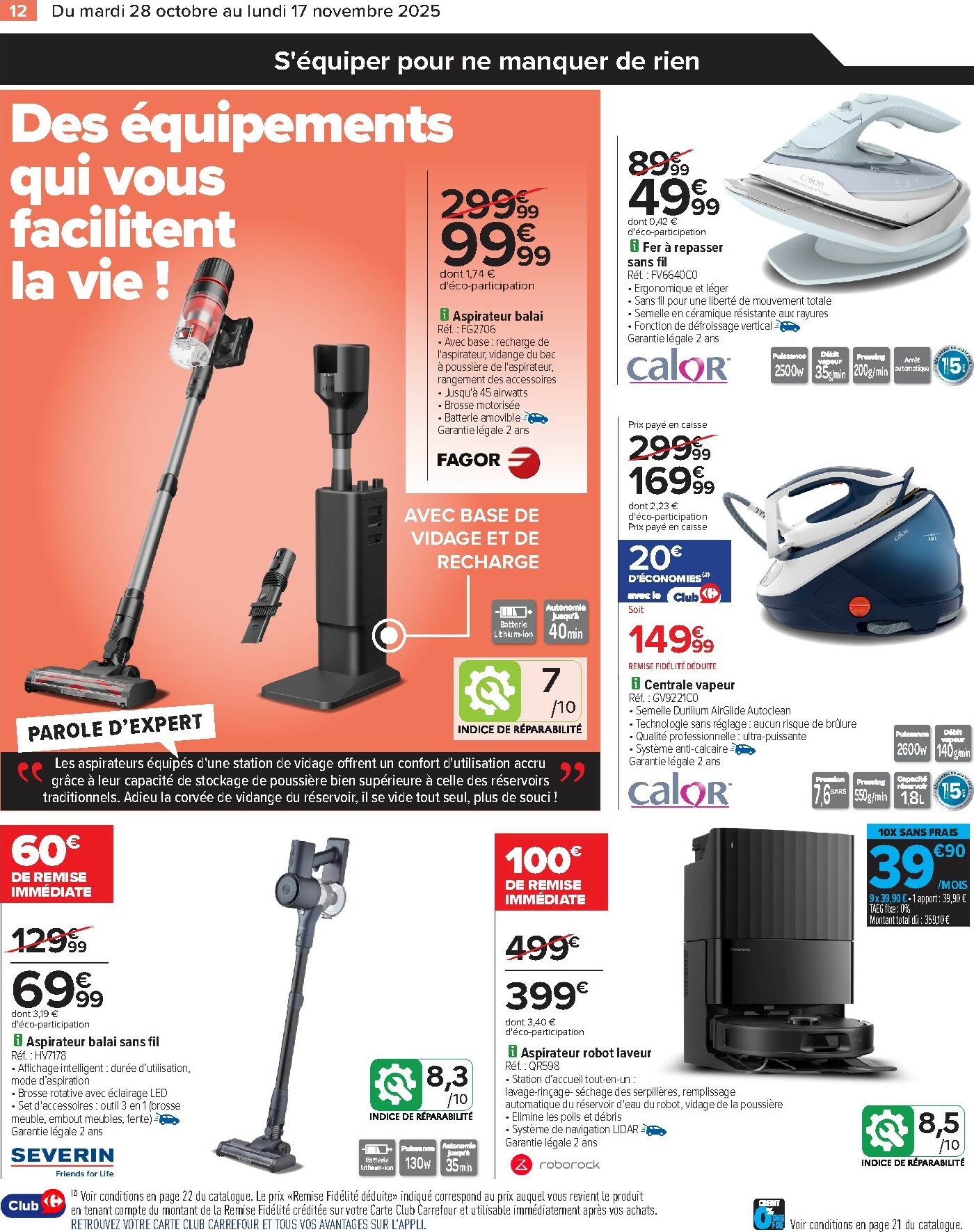 carrefour - Catalogue Carrefour valable du 28/10 au 17/11 - page: 14