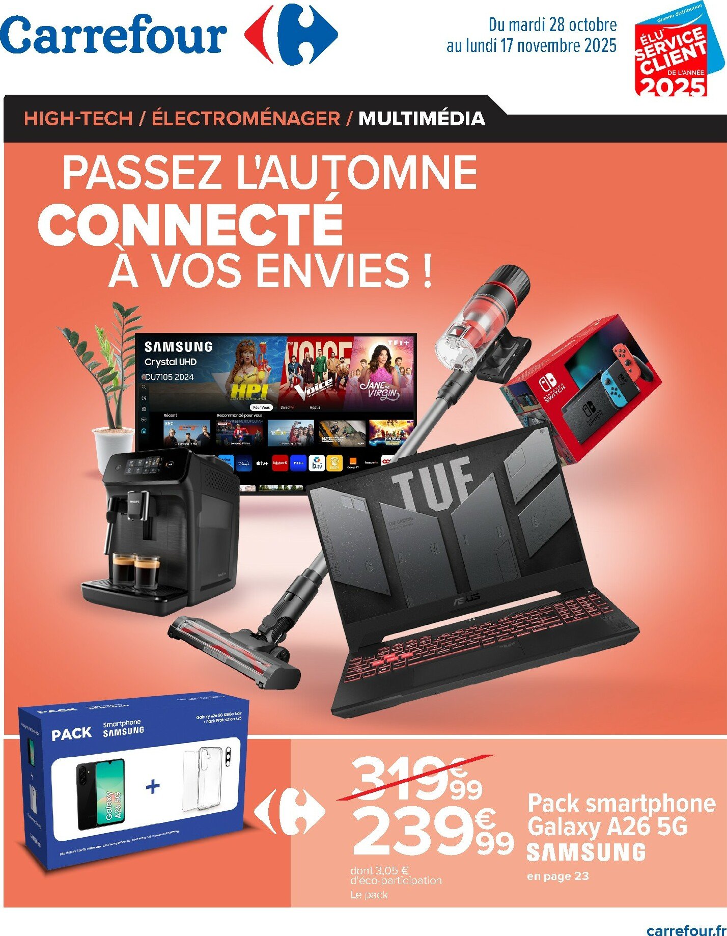 carrefour - Catalogue Carrefour valable du 28/10 au 17/11
