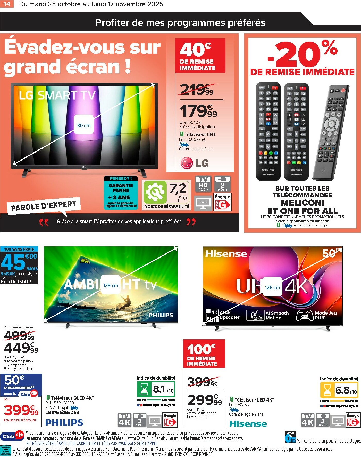 carrefour - Catalogue Carrefour valable du 28/10 au 17/11 - page: 16