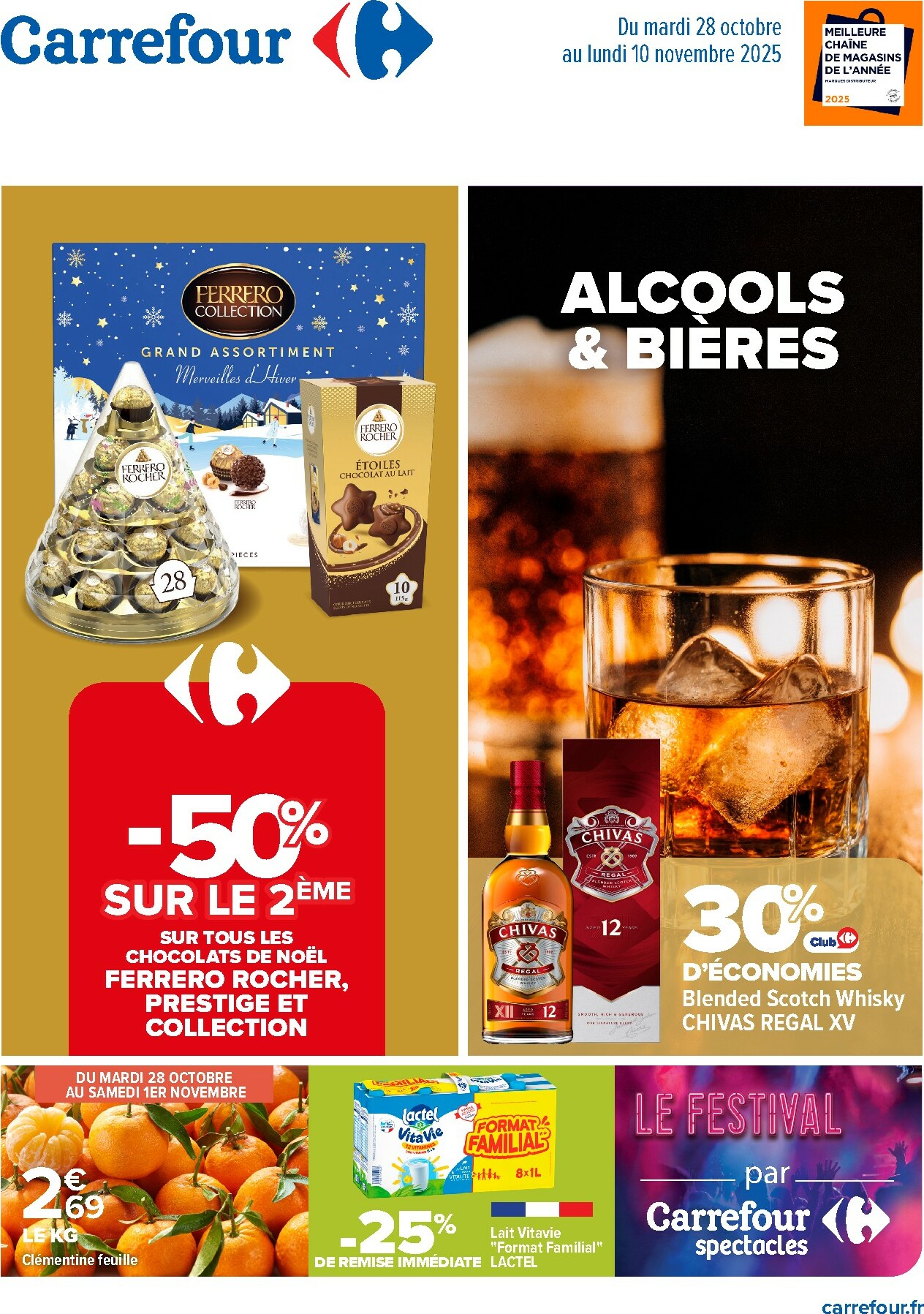 carrefour - Catalogue Carrefour - Alcools, Biéres valable du 28/10 au 10/11